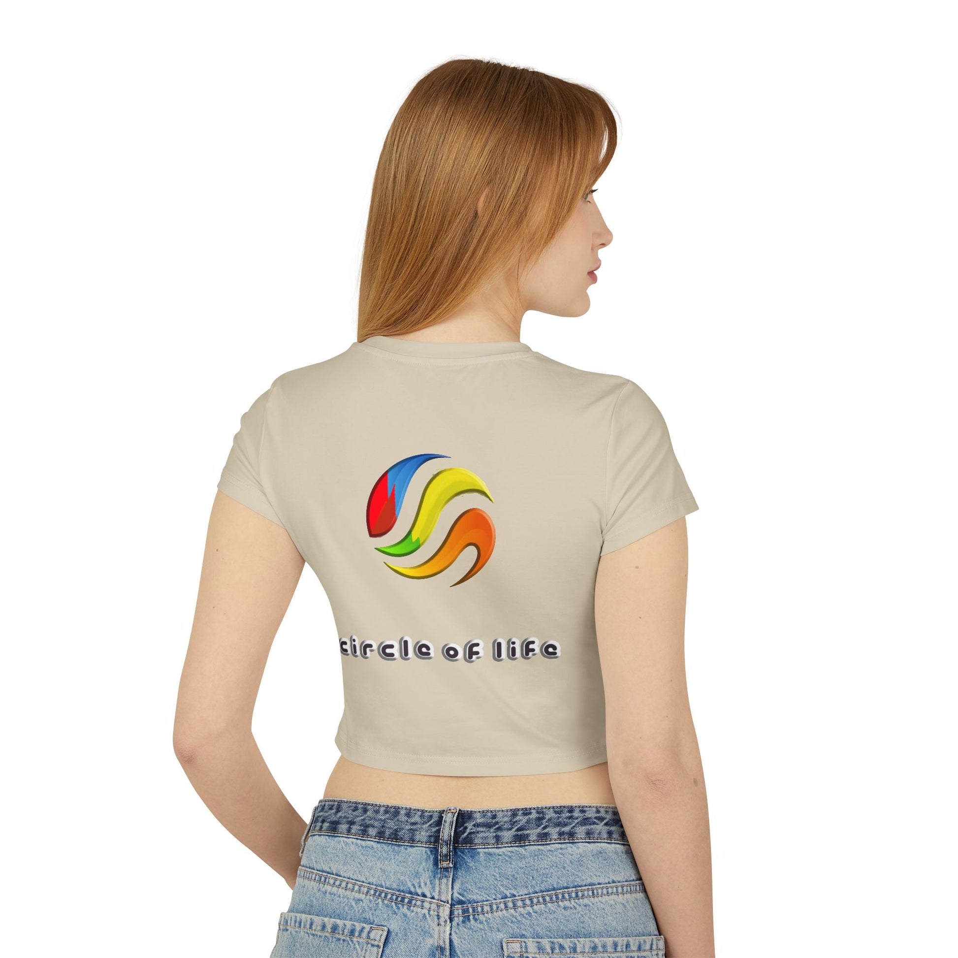 Womens Baby T-shirt | Slim Fit Organic Cotton Tee for Everyday Style