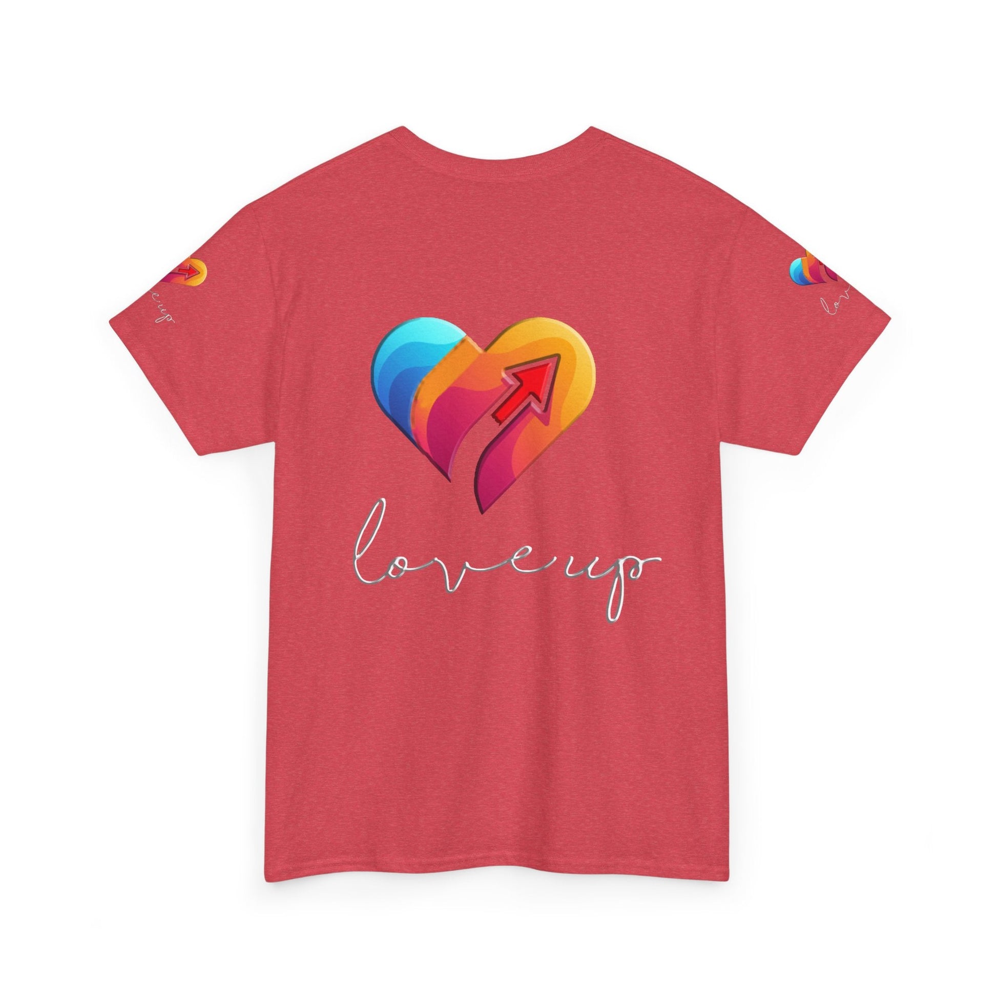 Unisex Heavy Cotton T-shirt - Love's Up Premium Comfort & Timeless Style