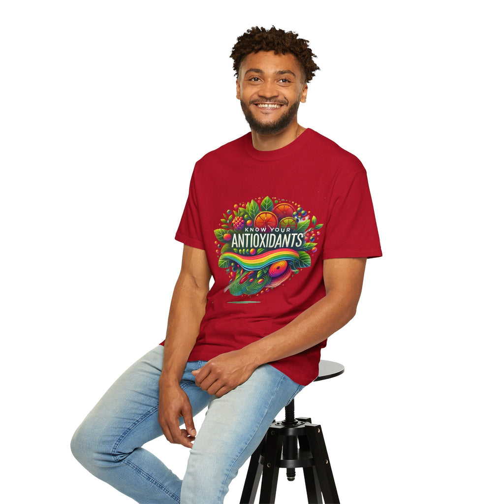 Unisex Garment-Dyed T-shirt Know Your Antioxidants Feel the Power