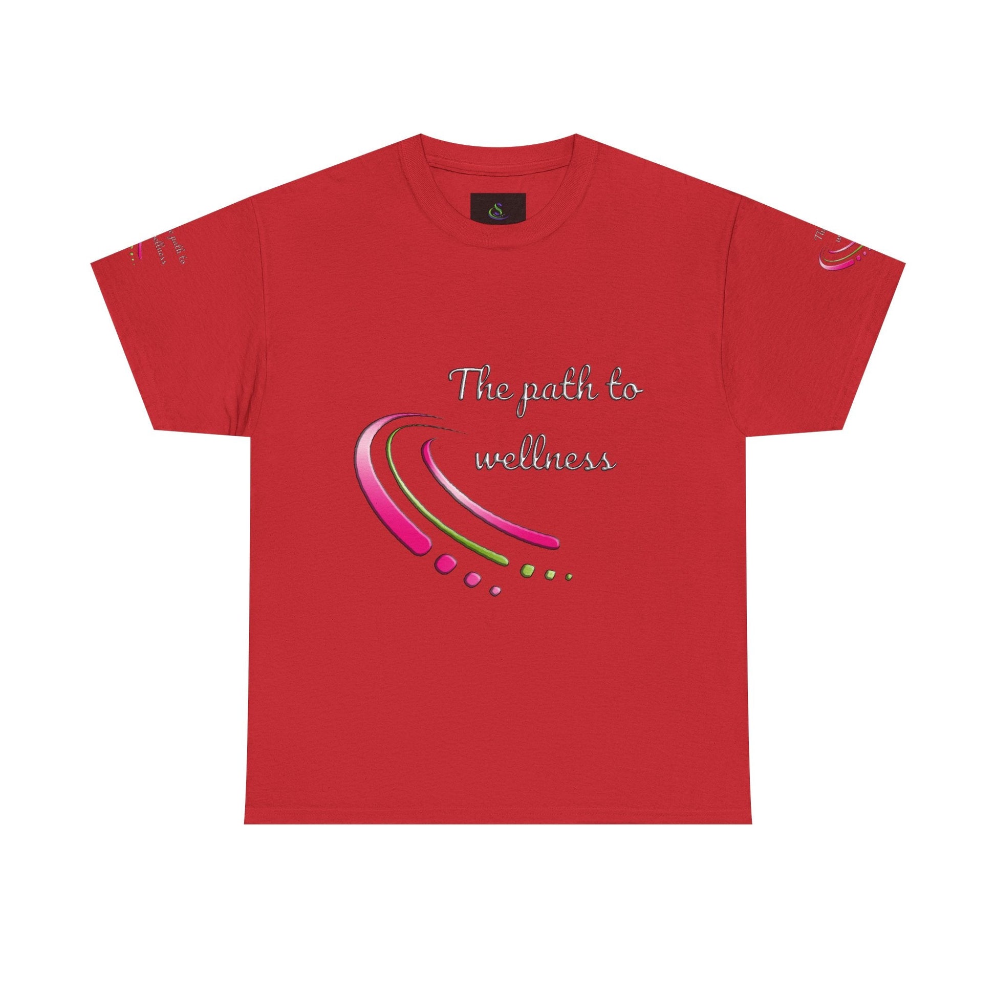 Unisex Welllness Heavy Cotton T-shirt - The Path To Wellness  Everyday