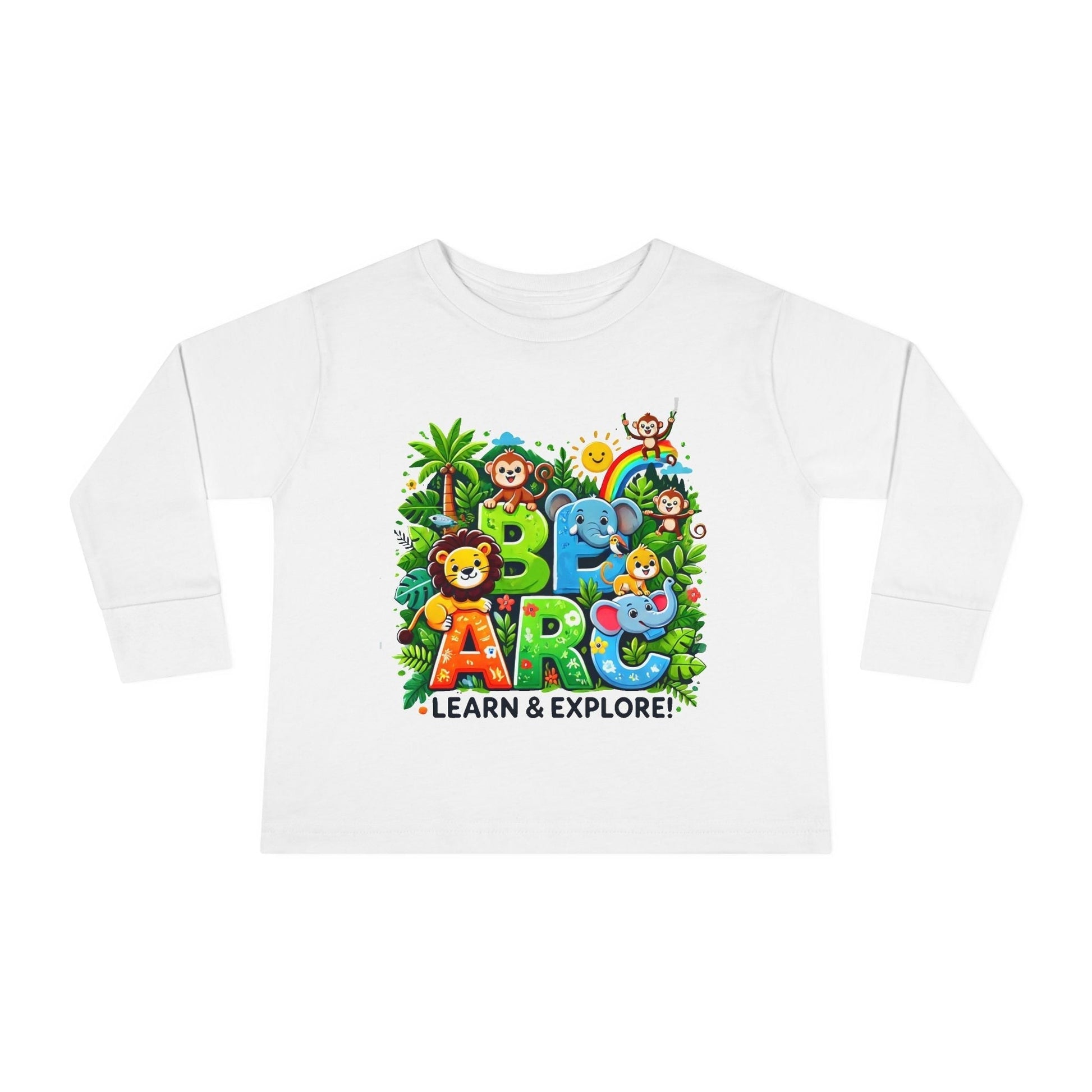 Toddler Long Sleeve T-shirt - Learn and Explore