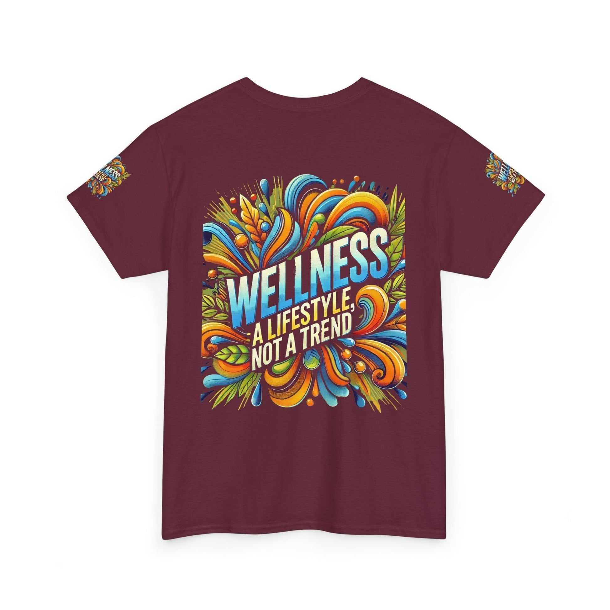 Unisex Heavy Cotton T-shirt - Wellness Is A Lifestyle Not A Trend