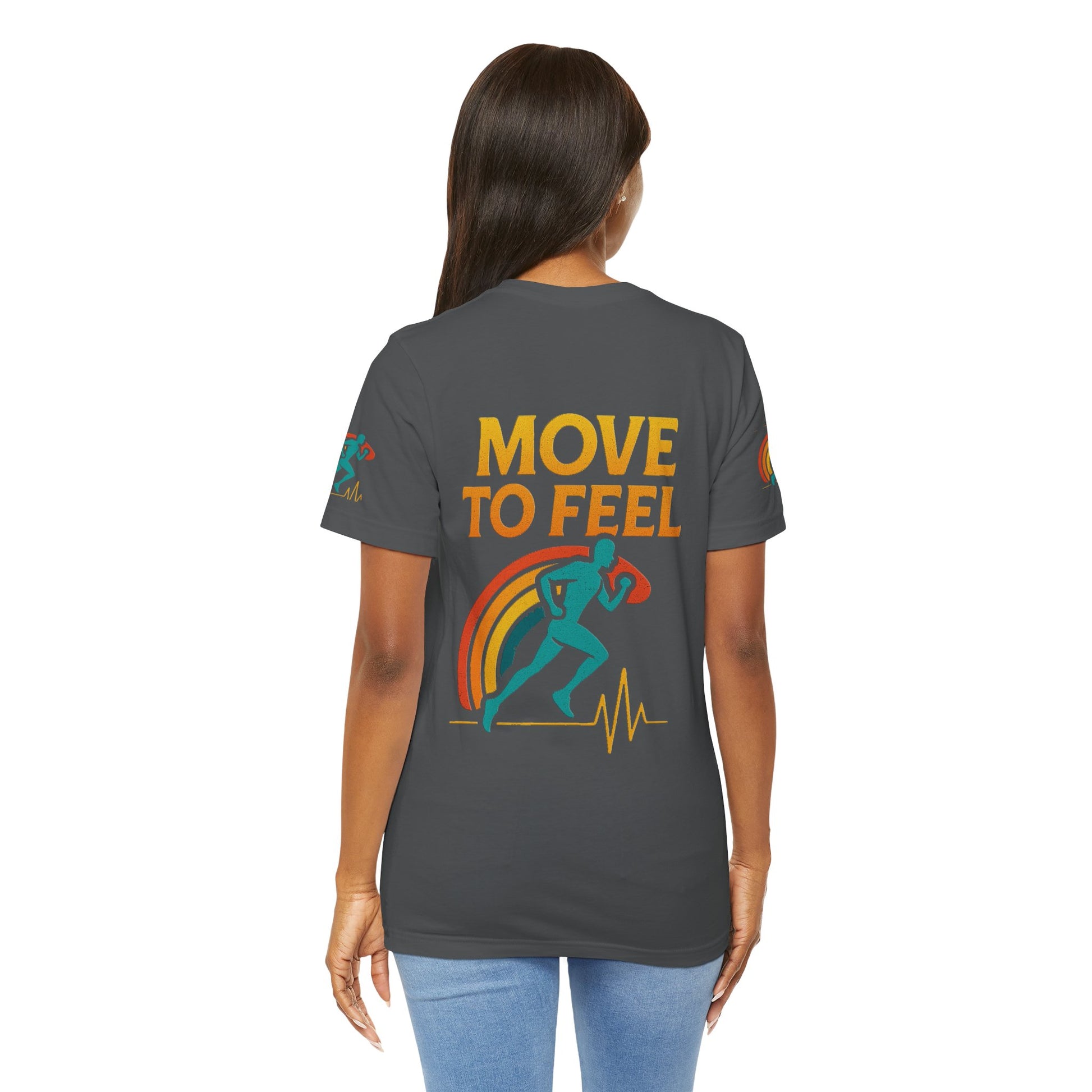 Unisex Fitness Motivational t-shirt | Inspire Move To Feel Active Style