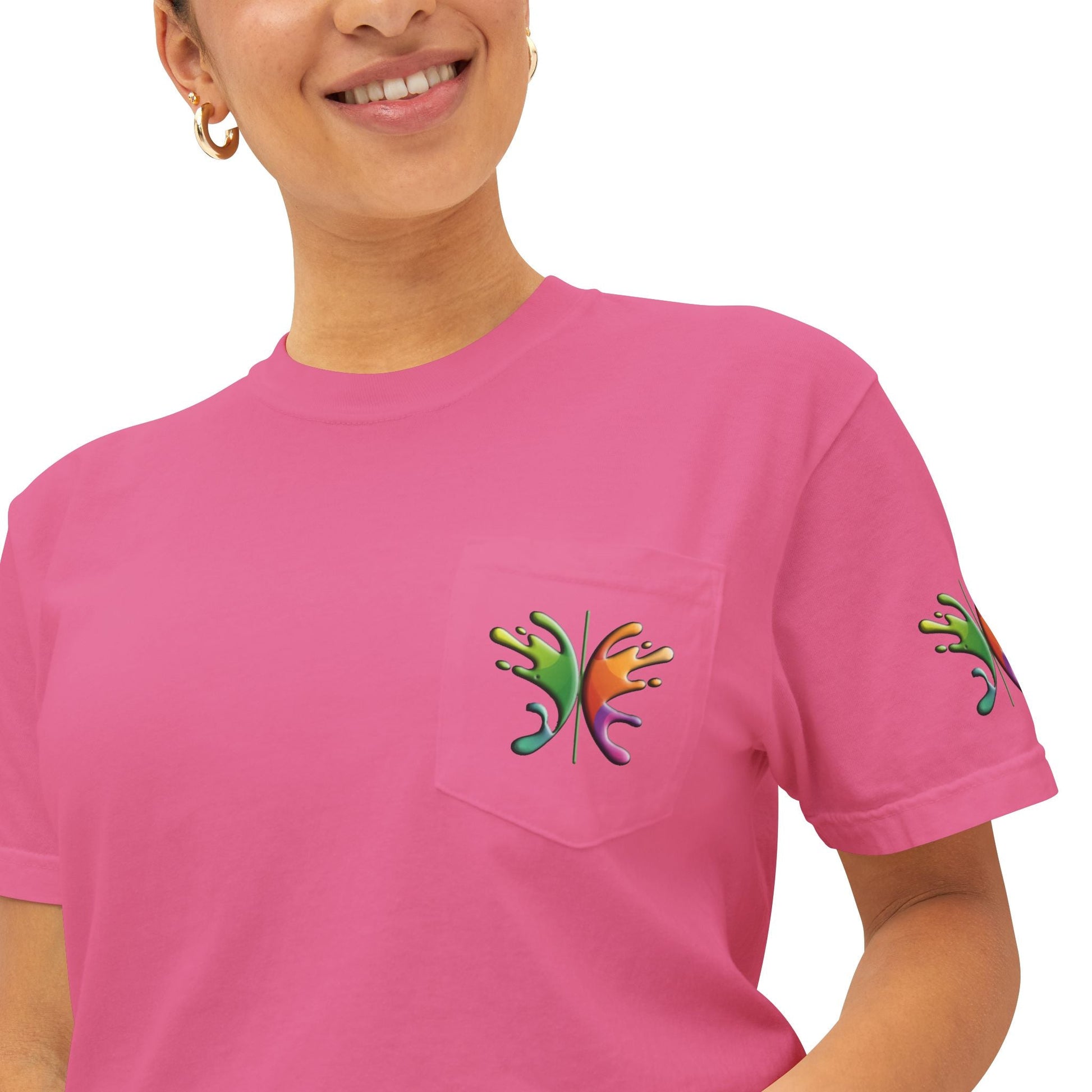 Unisex Garment-Dyed - Pocket T-Shirt Rebound Made for Everyday Comfort