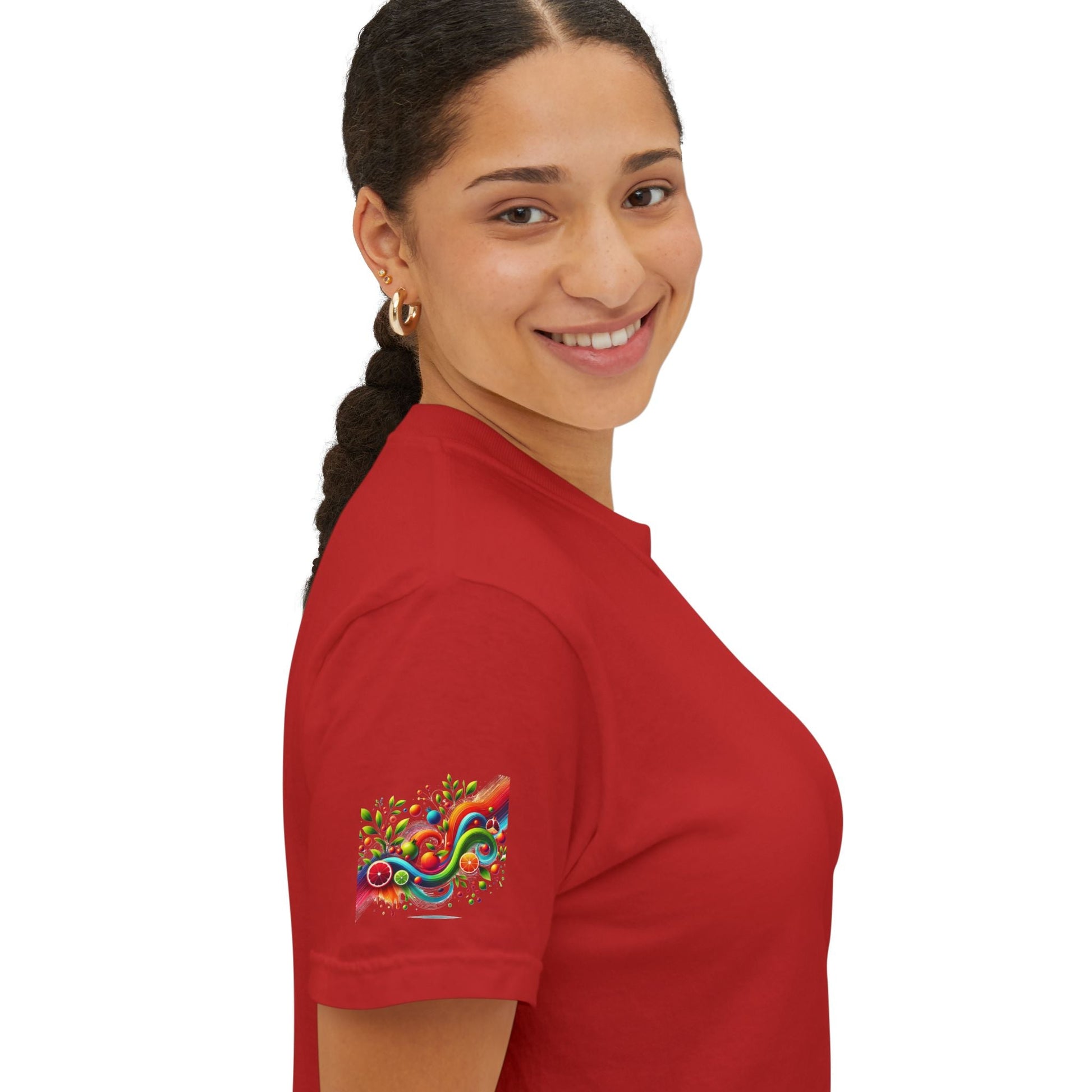Unisex Garment-Dyed Pocket T-shirt -  Beauty - In Simple Design