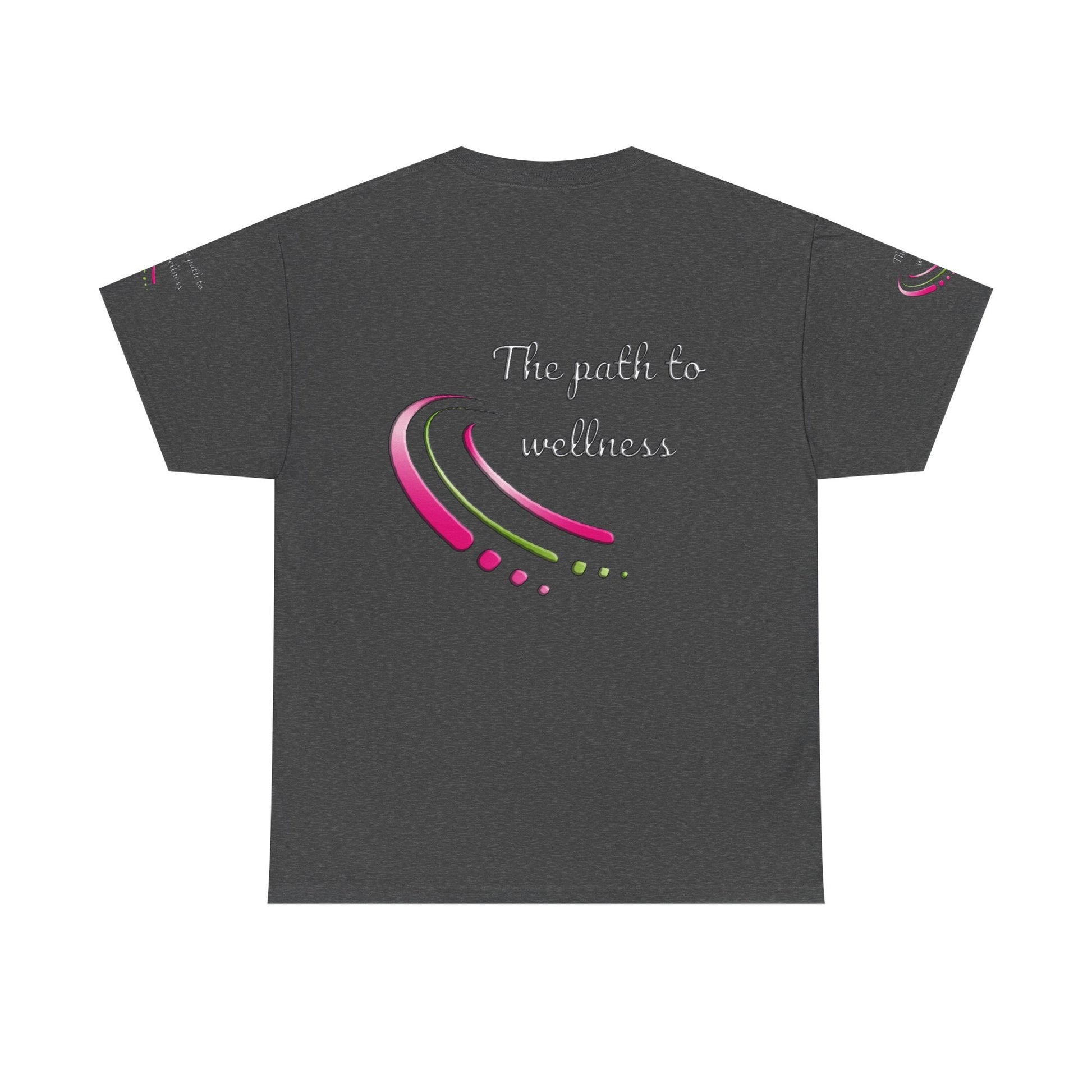 Unisex Welllness Heavy Cotton T-shirt - The Path To Wellness  Everyday