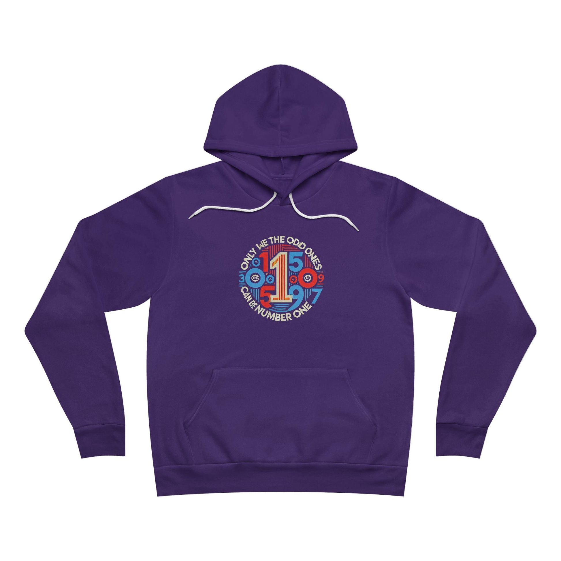 Fun Unisex Pullover Hoodie - Only We The Odd Ones Design - Casual Wear