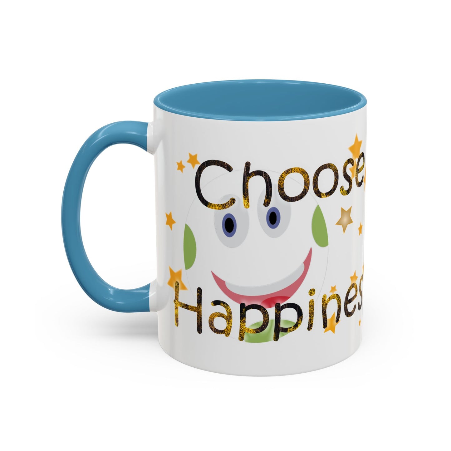 Accent Coffee Mug (11, 15oz) Choose Happiness