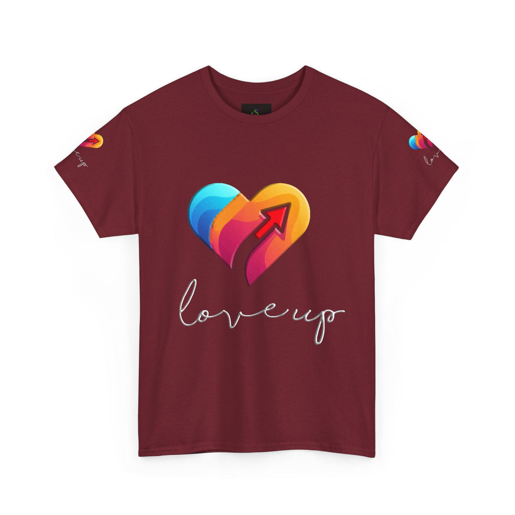 Unisex Heavy Cotton T-shirt - Love's Up Premium Comfort & Timeless Style