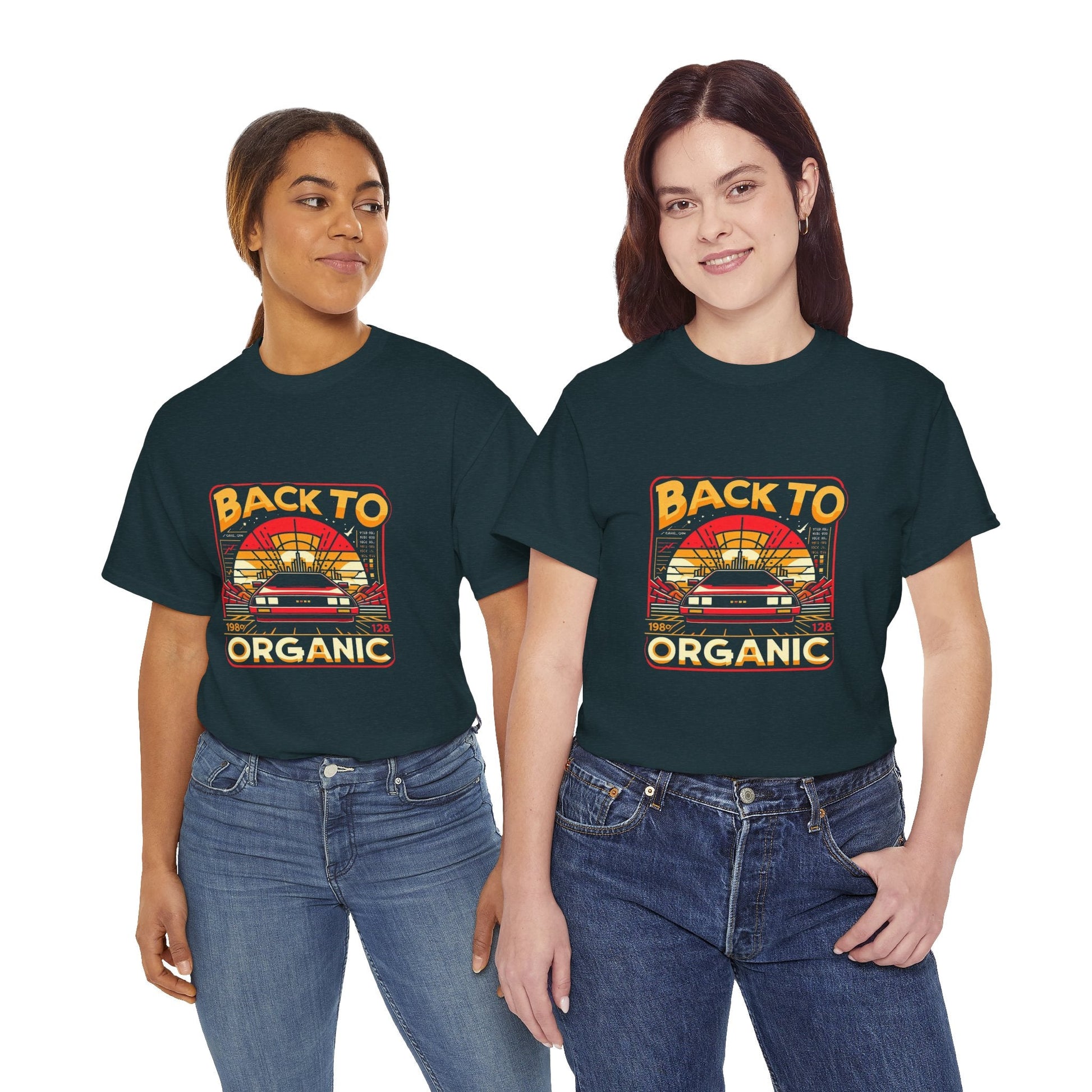 Unisex Heavy Cotton T-shirt - Classic Comfort, Style Back to Organic