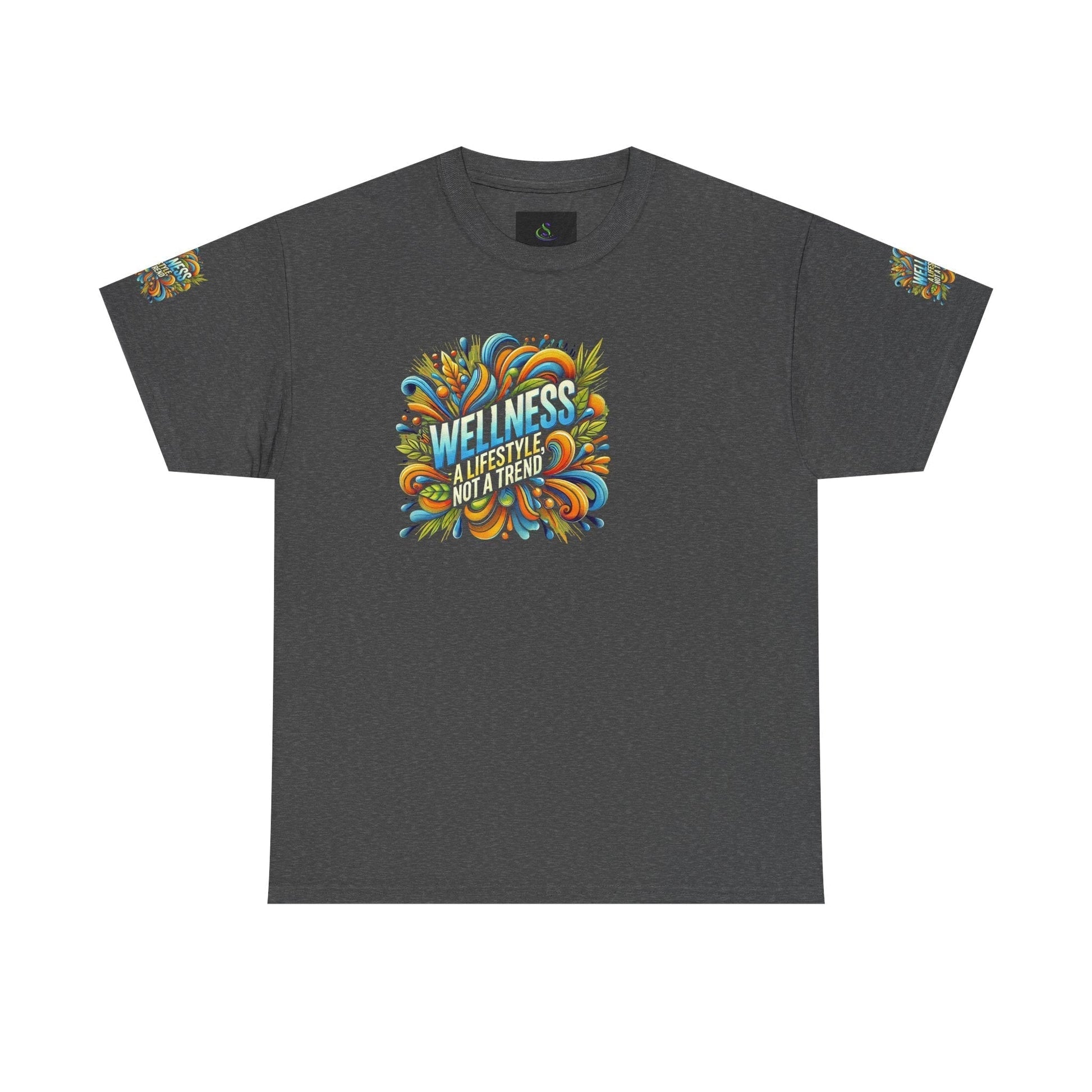 Unisex Heavy Cotton T-shirt - Wellness Is A Lifestyle Not A Trend