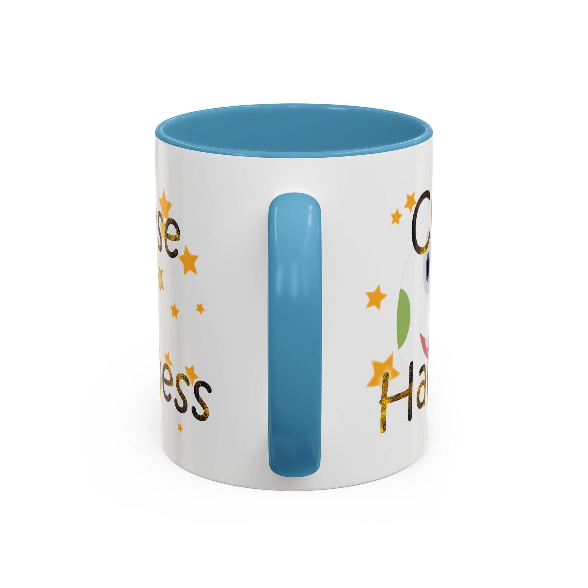 Accent Coffee Mug - Stylish Ceramic Mug 11 & 15oz Bold Color Contrast