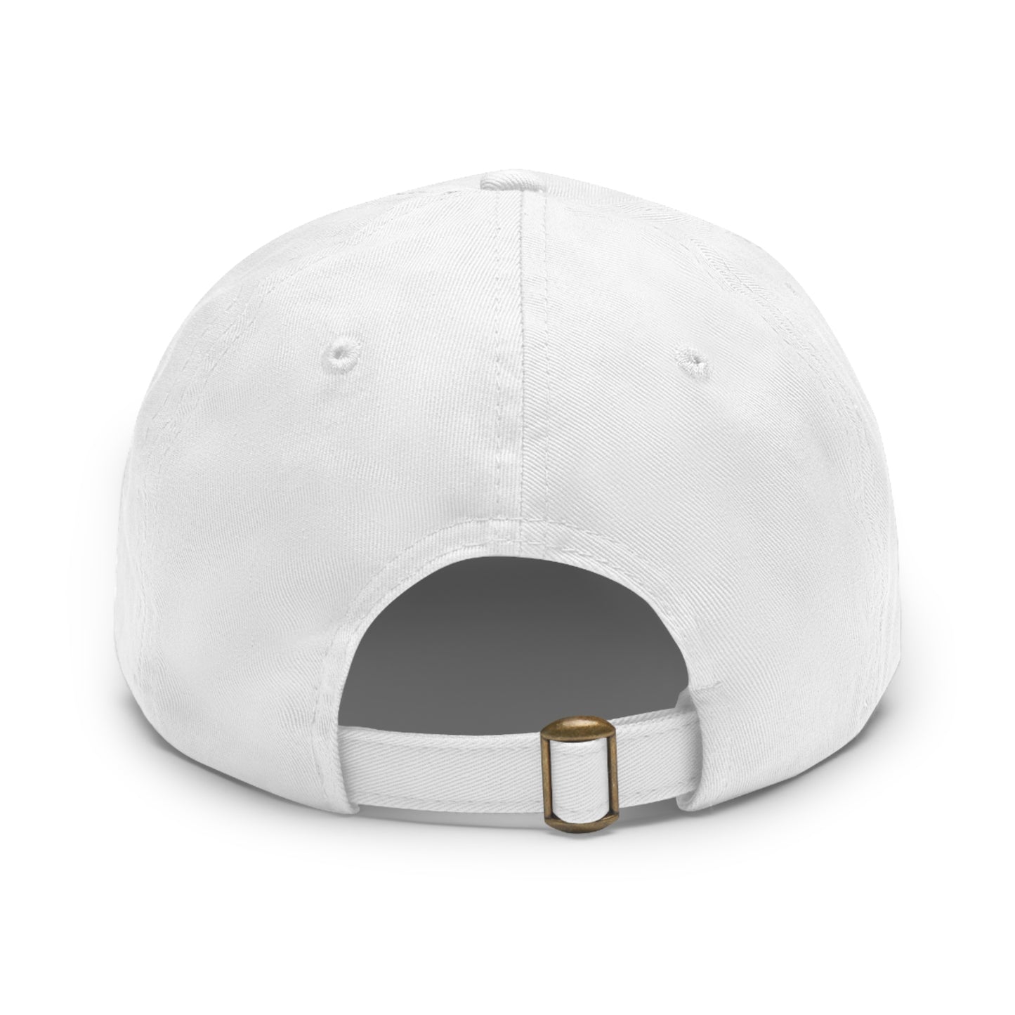 Dad Hat with Leather Patch (Round) " K- Series"