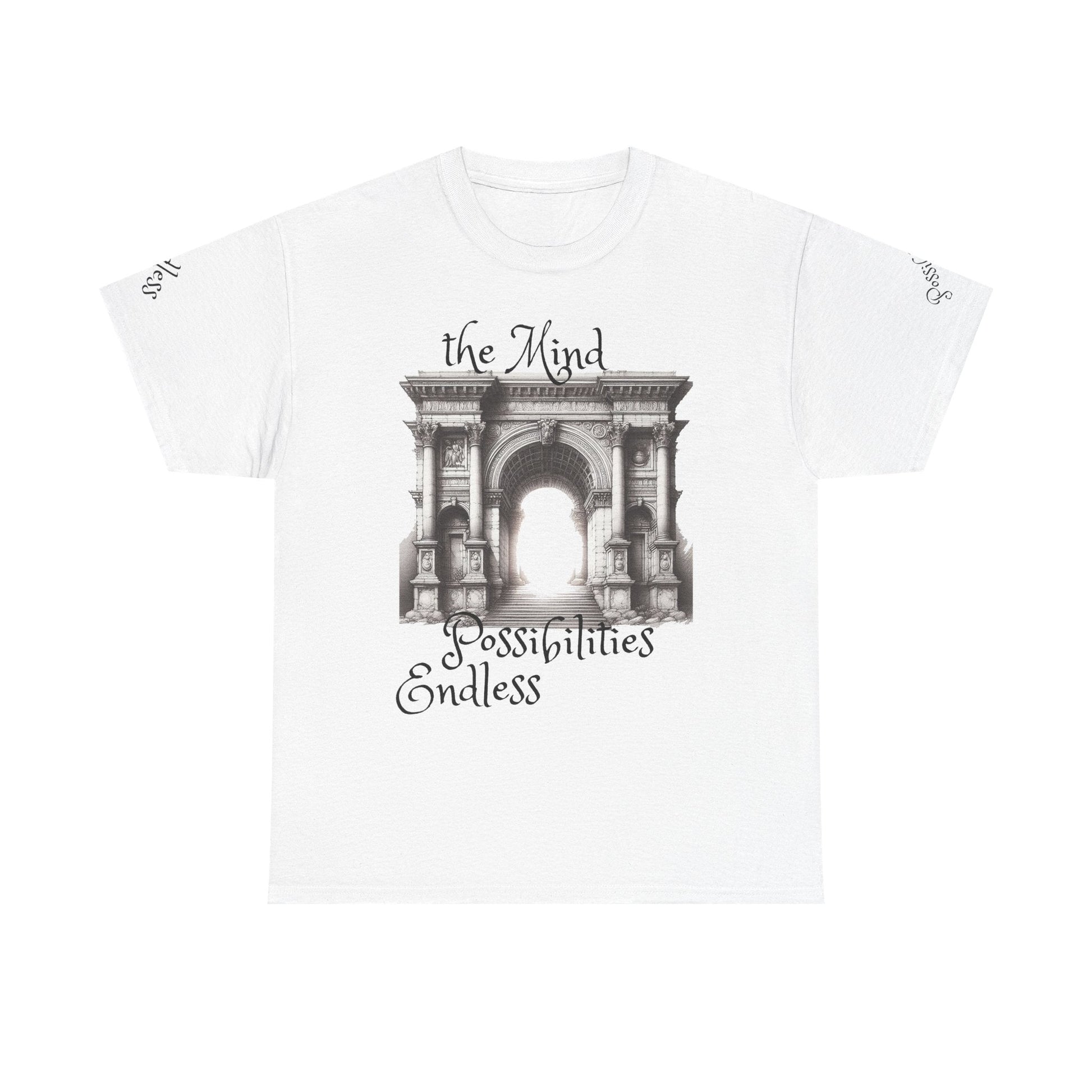 Unisex Heavy Cotton T-shirt - The Mind - Endless Possibilities Endless