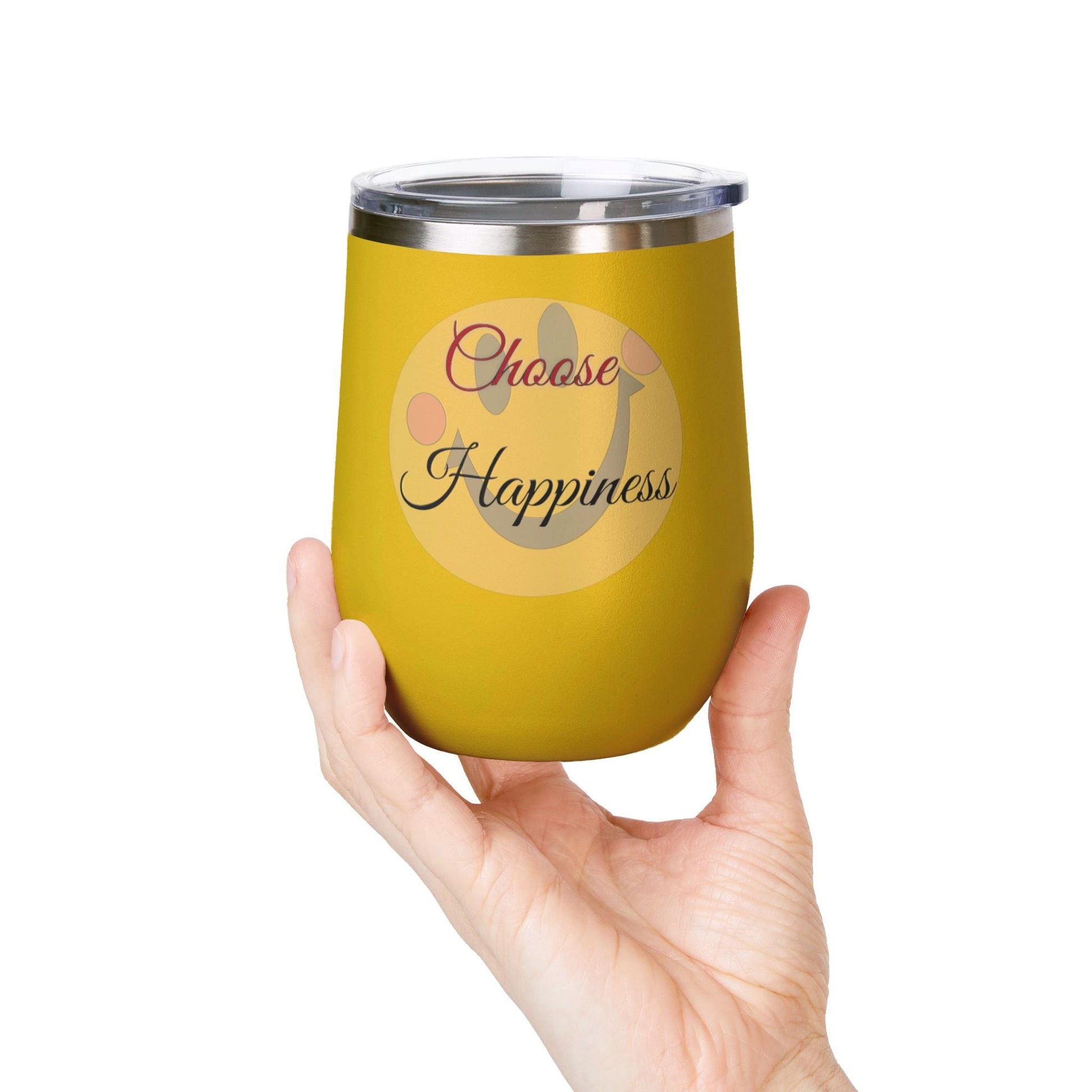 Wine Tumbler 12oz - Stylish & Insulated Motivational Drinkware