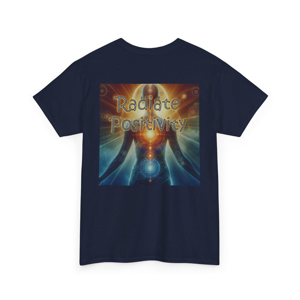Unisex Heavy Cotton T-shirt - Radiate Positivity Its Free