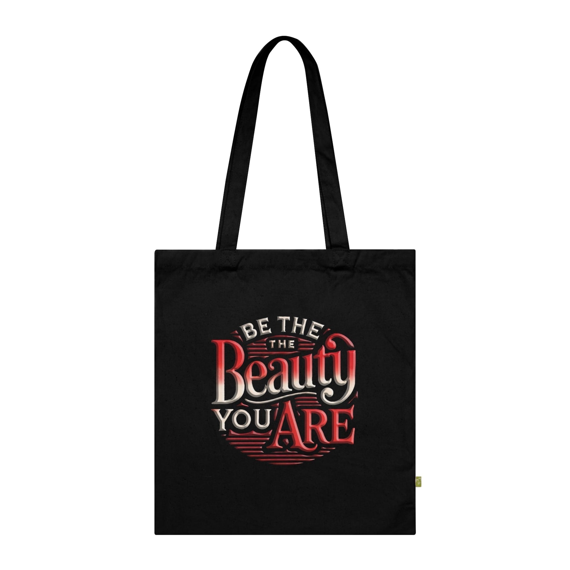 Stylish Organic Cotton Tote Bag –Be the Beauty  Eco-Friendly