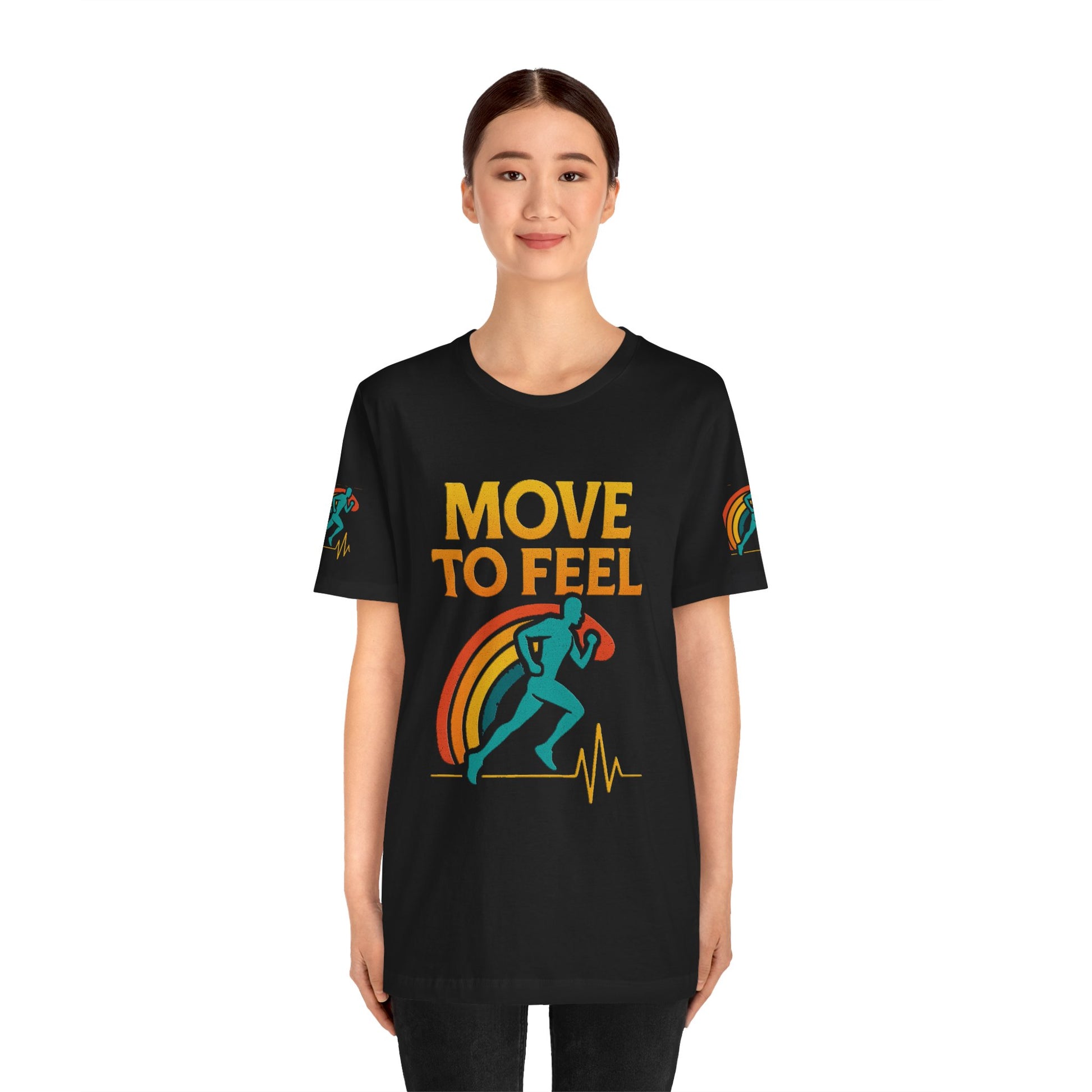 Unisex Fitness Motivational t-shirt | Inspire Move To Feel Active Style