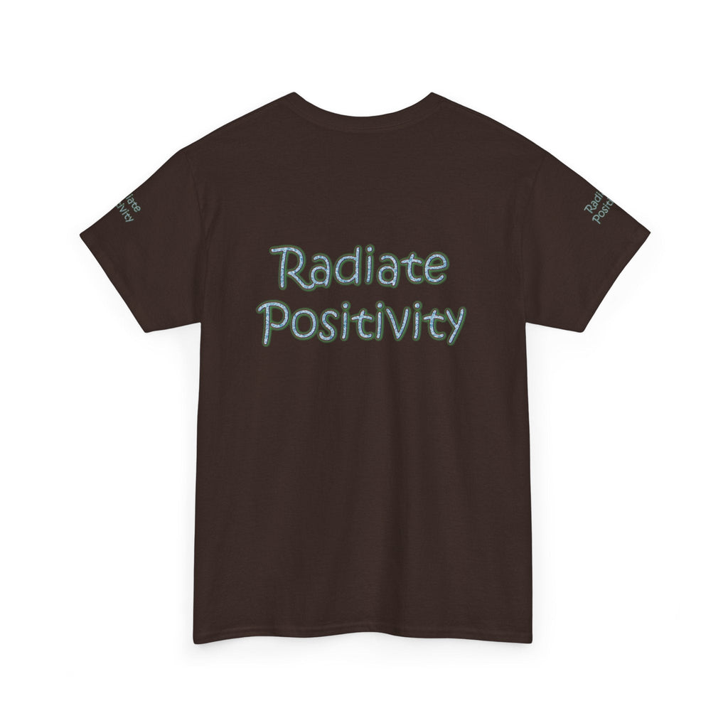 Unisex Heavy Cotton t-shirt-Your are Enough, Radiate Positivity