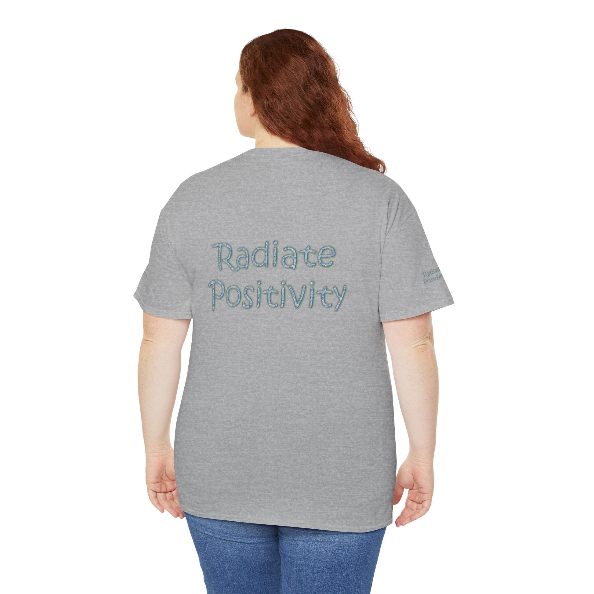 Unisex Heavy Cotton T-shirt - You Are Enough - Radiate Positivity