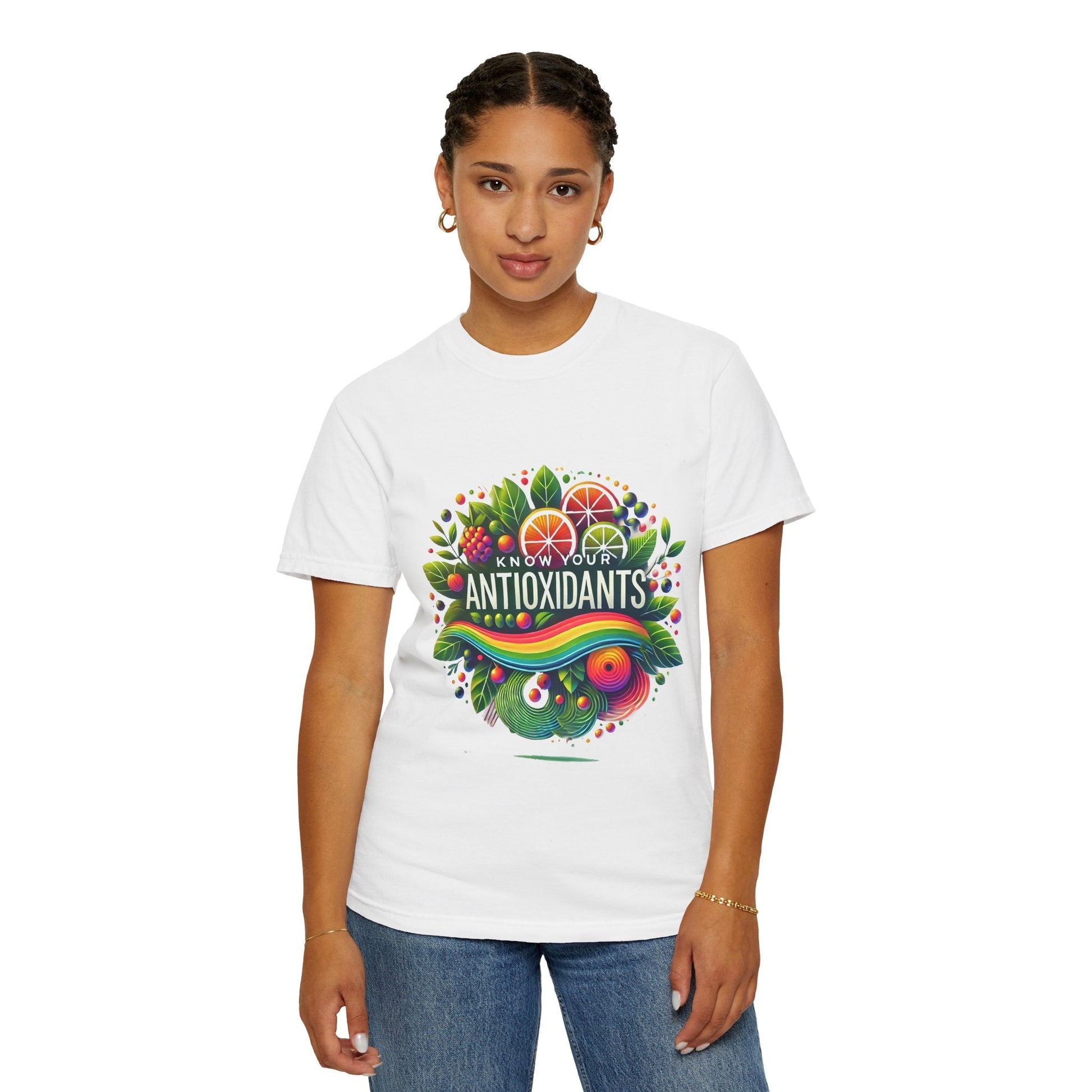 Unisex Garment-Dyed T-shirt Know Your Antioxidants Feel the Power