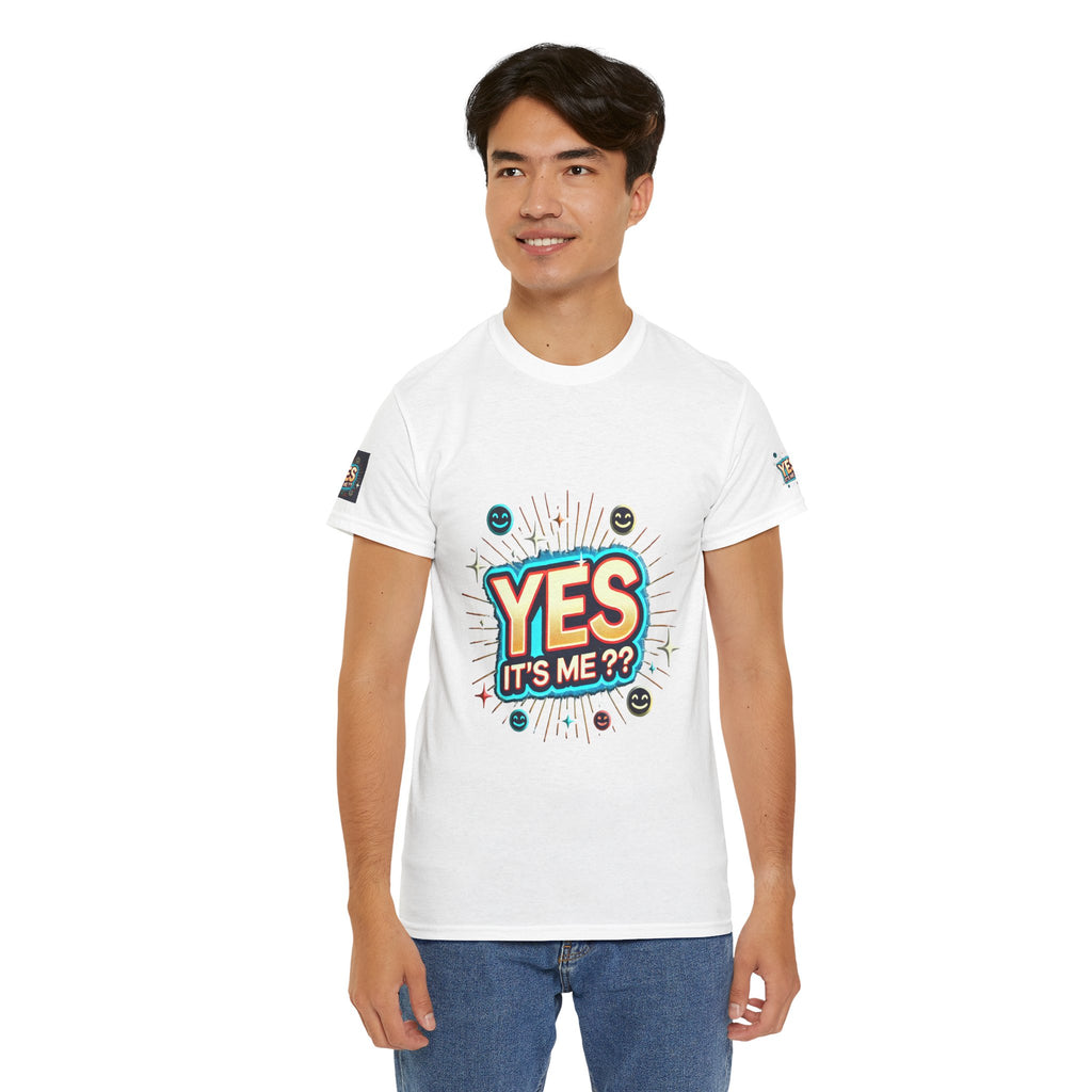 Unisex Heavy Cotton T-shirt Yes It's Me T-Shirt for Comfort