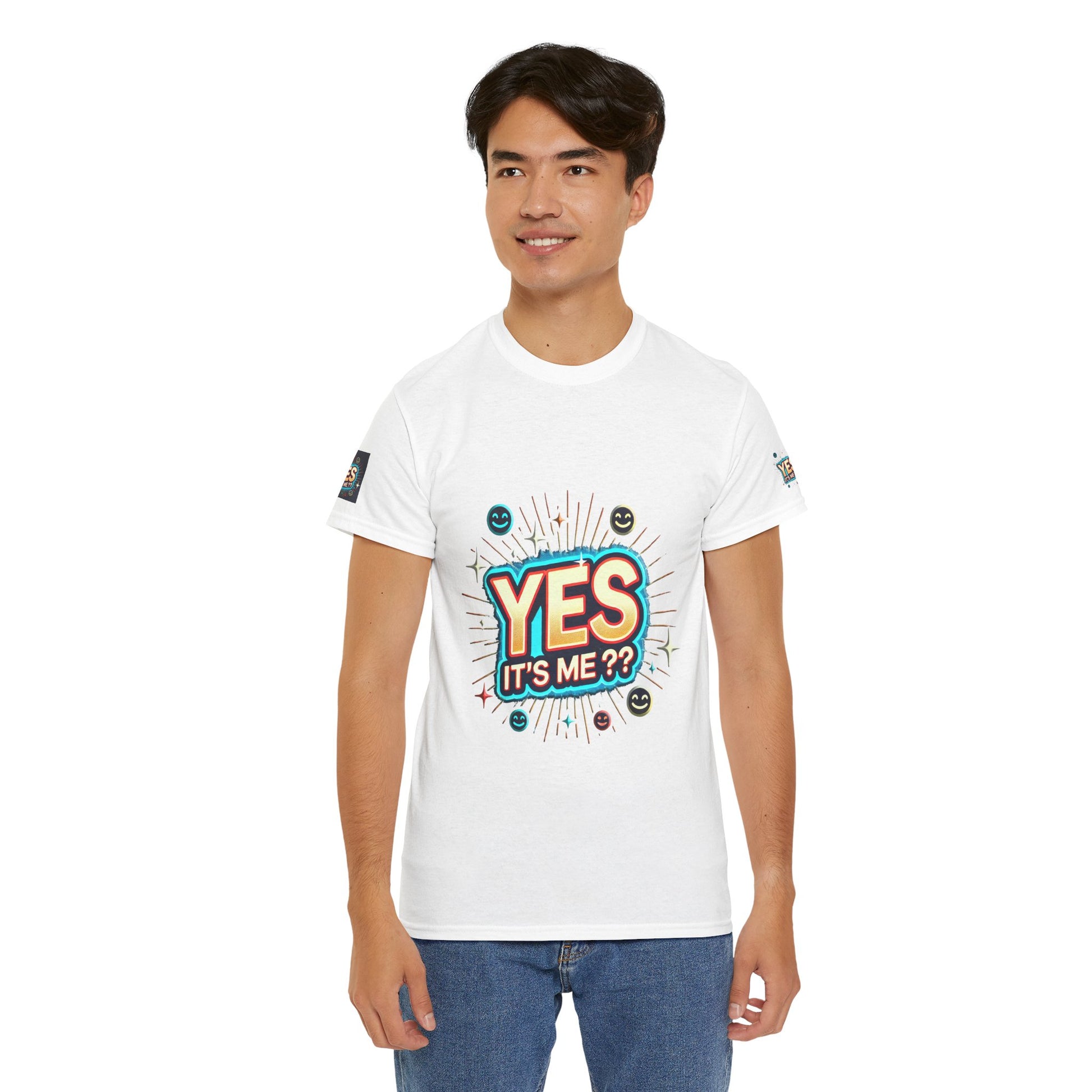 Unisex Heavy Cotton T-shirt Yes It's Me T-Shirt for Comfort