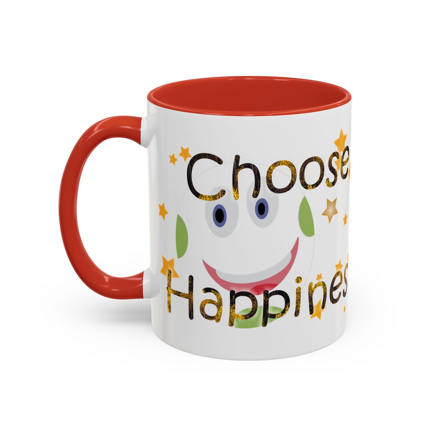 Accent Coffee Mug (11, 15oz) Choose Happiness