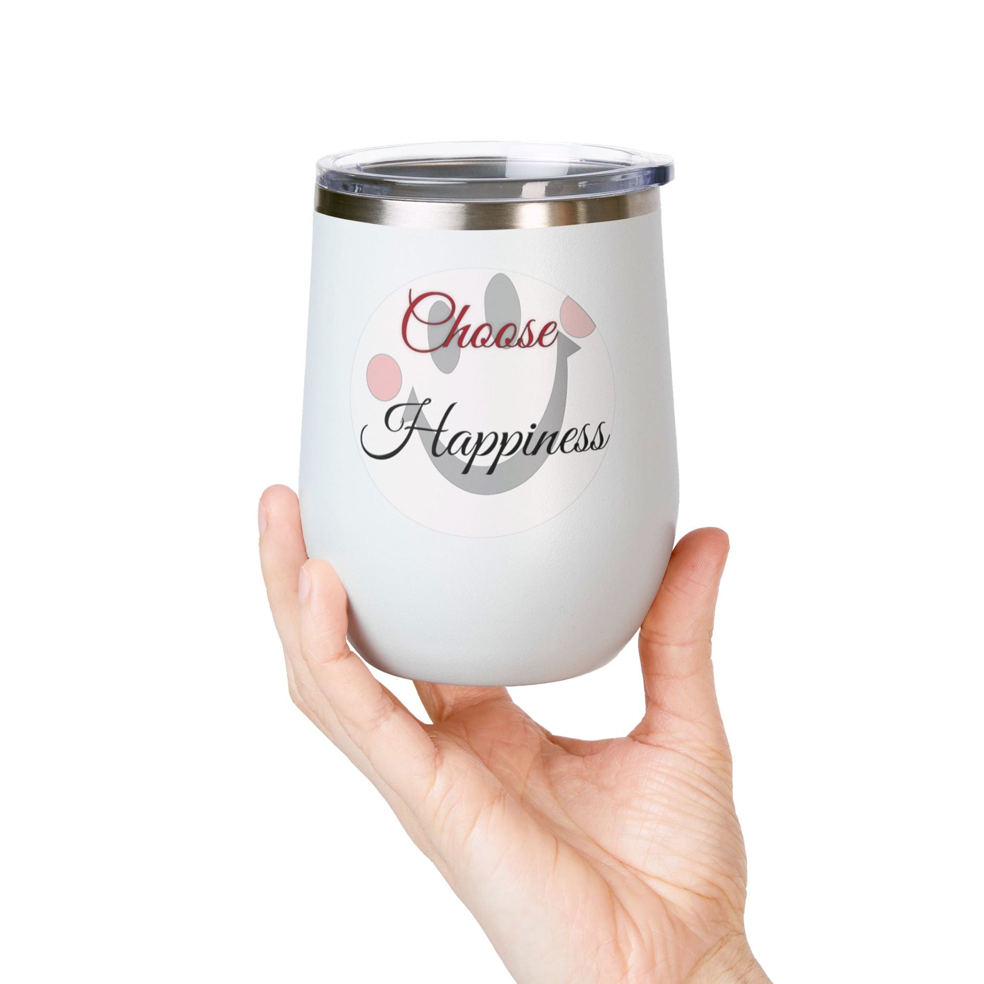 Wine Tumbler 12oz - Stylish & Insulated Motivational Drinkware