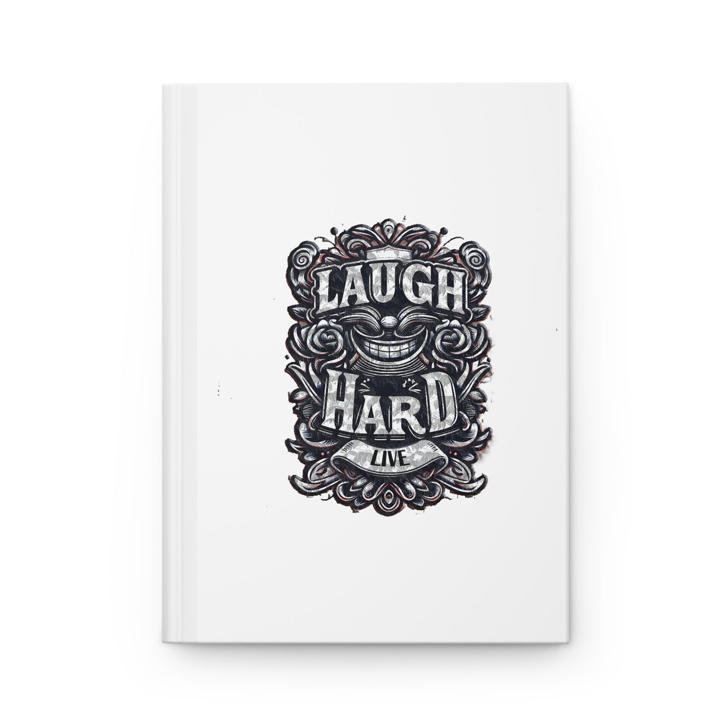 Hardcover Journal Matte Laugh Hard