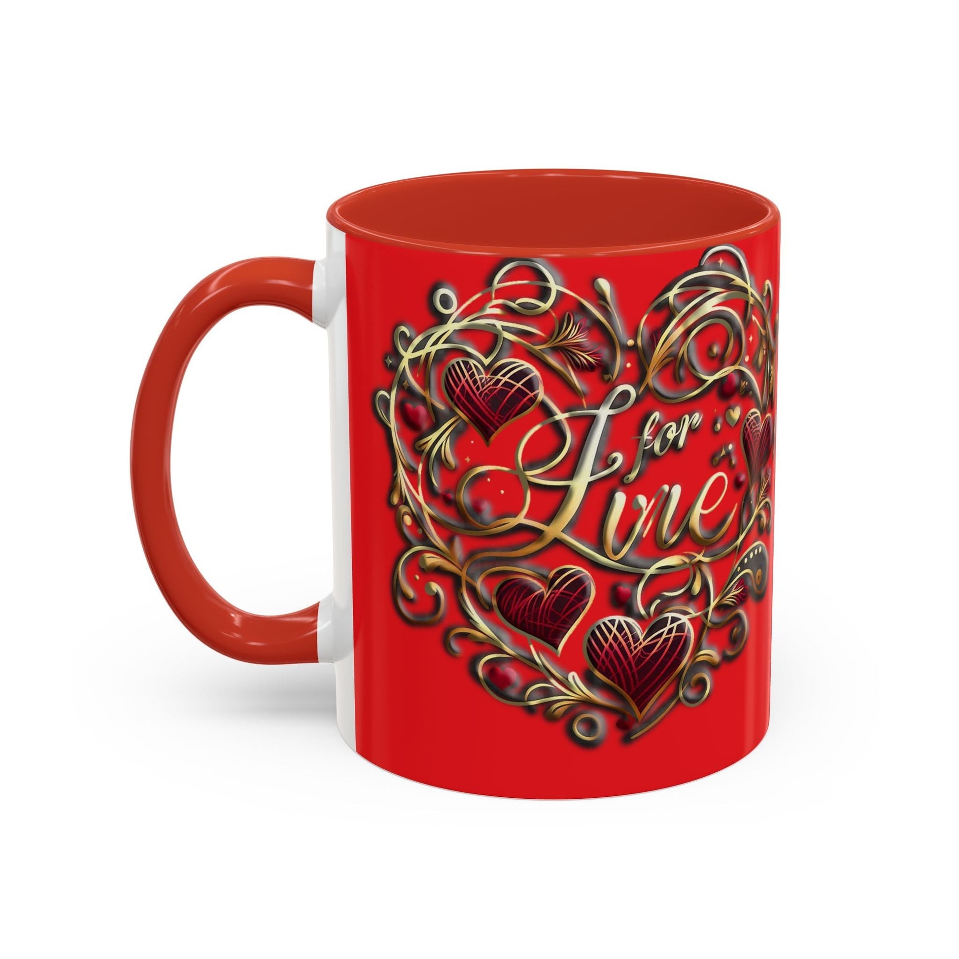 Accent Coffee Mug - (11, 15oz) Valentine Mug Mixed Stylish Ceramic