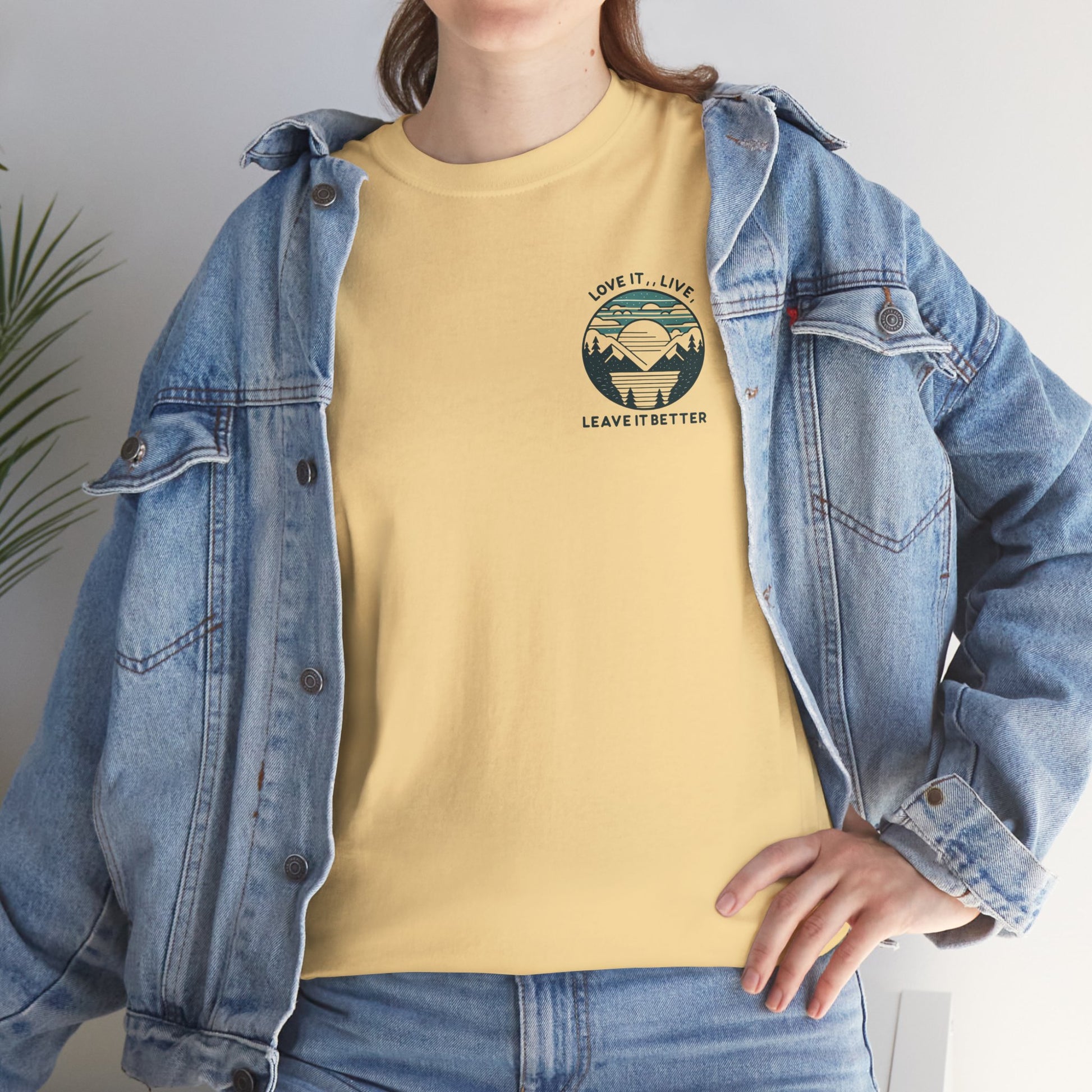 Unisex Garment-Dyed T-shirt - Love it Live Leave it Better Vintage