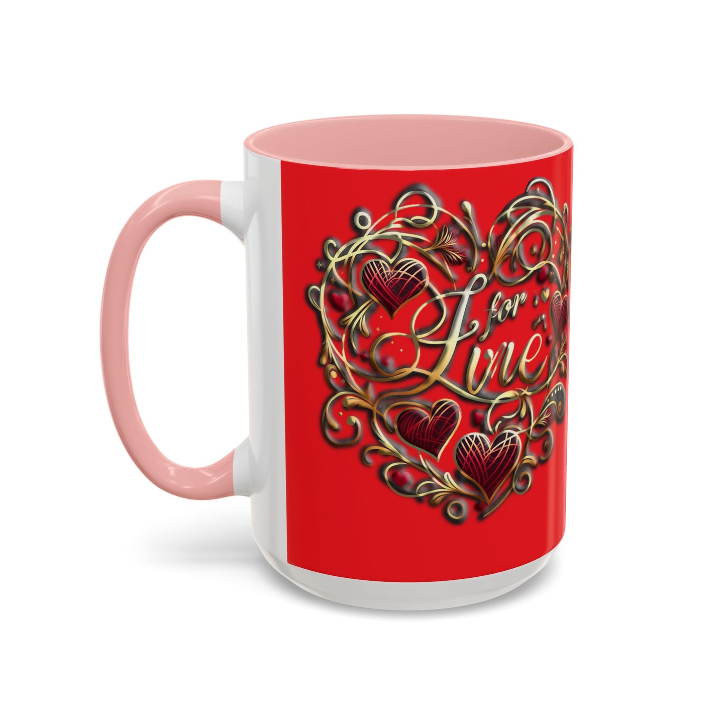 Copy of Accent Coffee Mug (11, 15oz) Valentine Mug Mixed