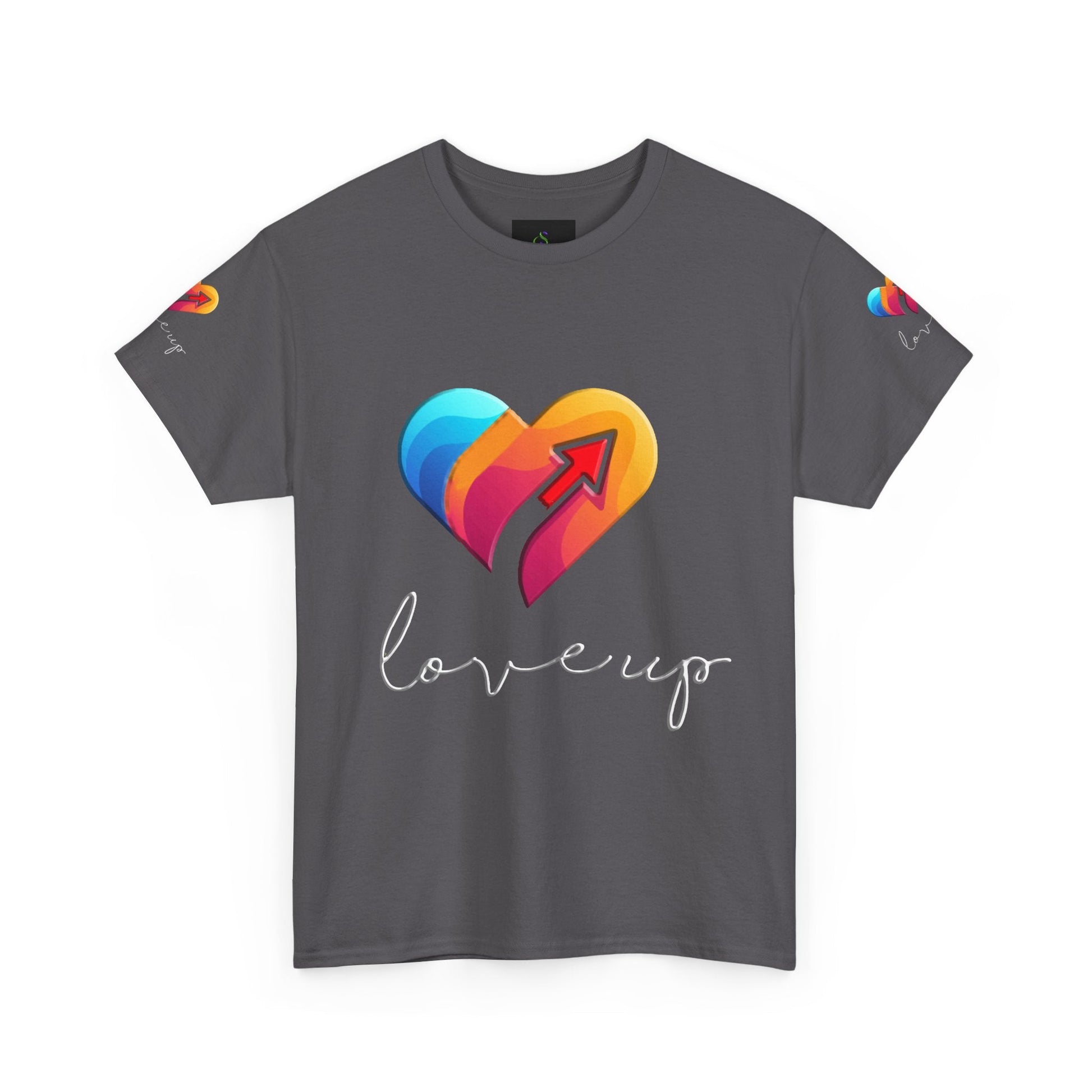 Unisex Heavy Cotton T-shirt - Love's Up Premium Comfort & Timeless Style
