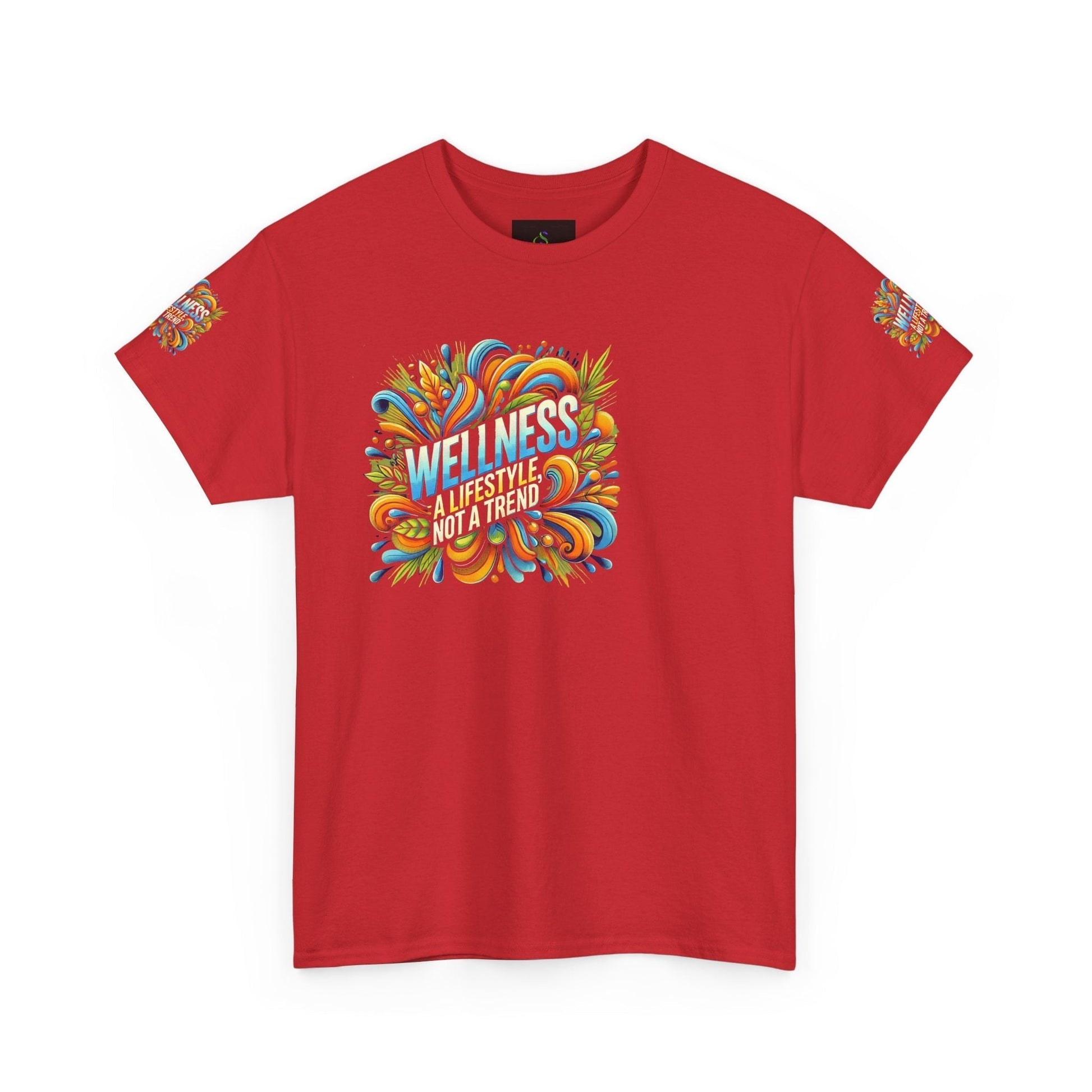 Unisex Heavy Cotton T-shirt - Wellness Is A Lifestyle Not A Trend