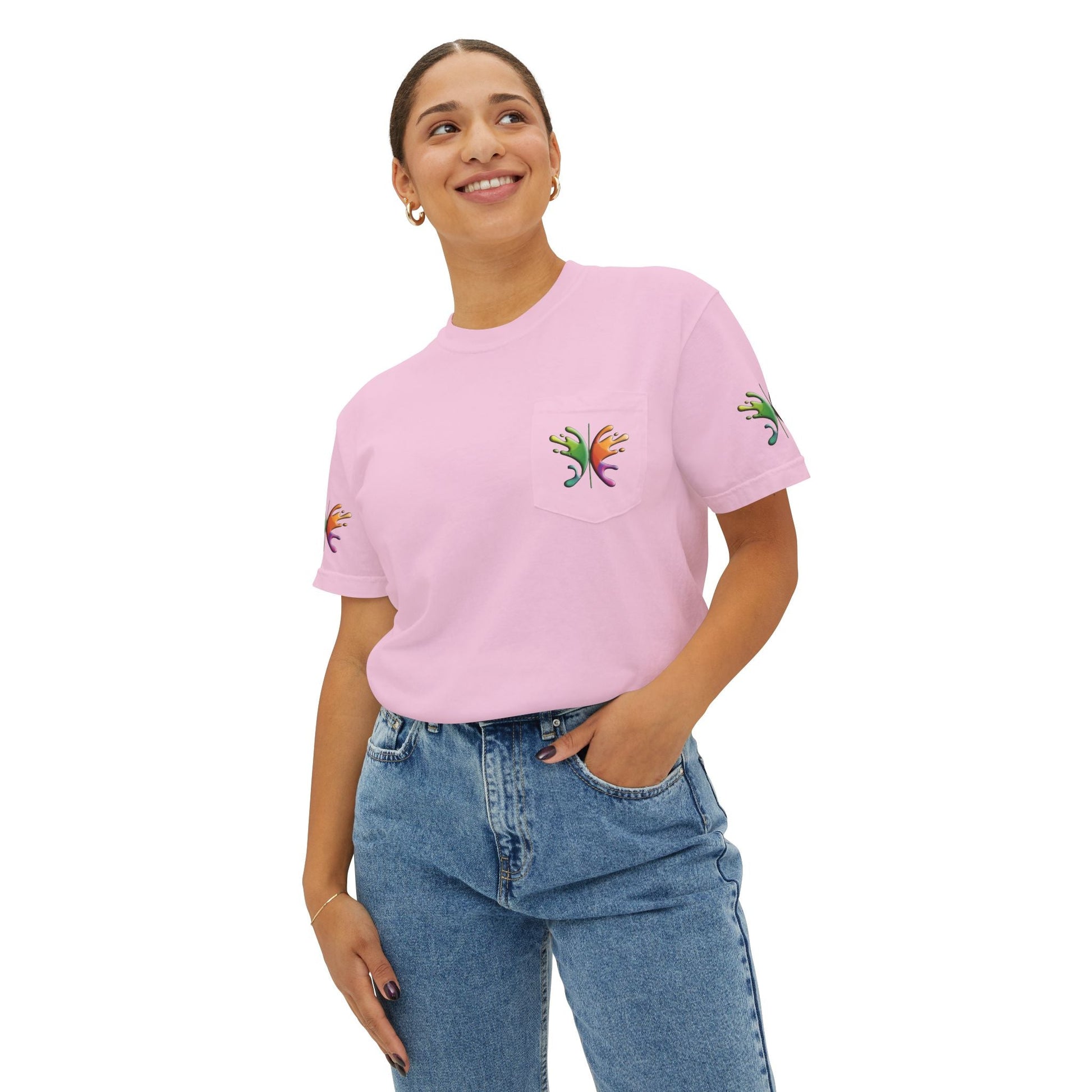 Unisex Garment-Dyed - Pocket T-Shirt Rebound Made for Everyday Comfort