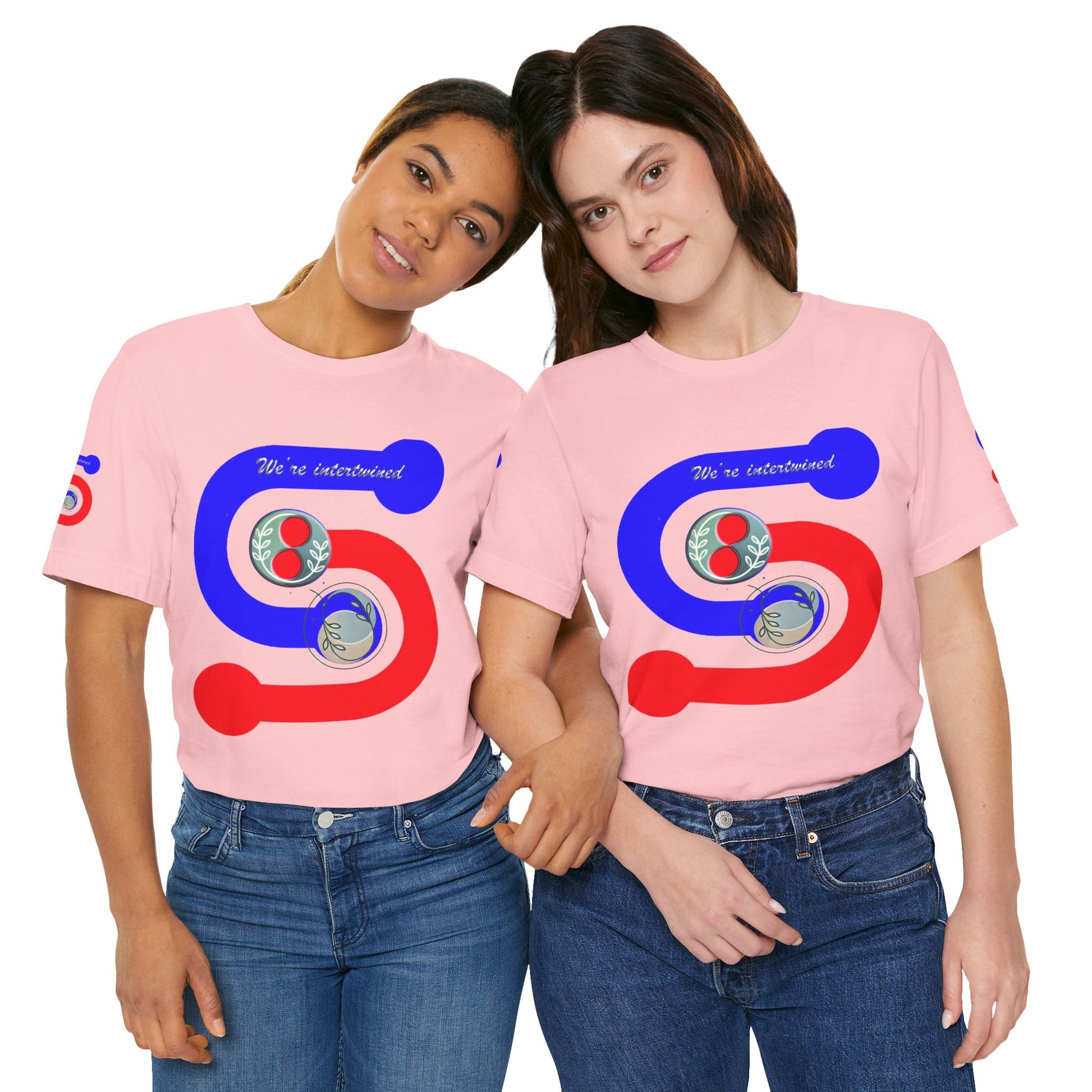 Unisex Jersey Short Sleeve T-shirt - We're Interconnected