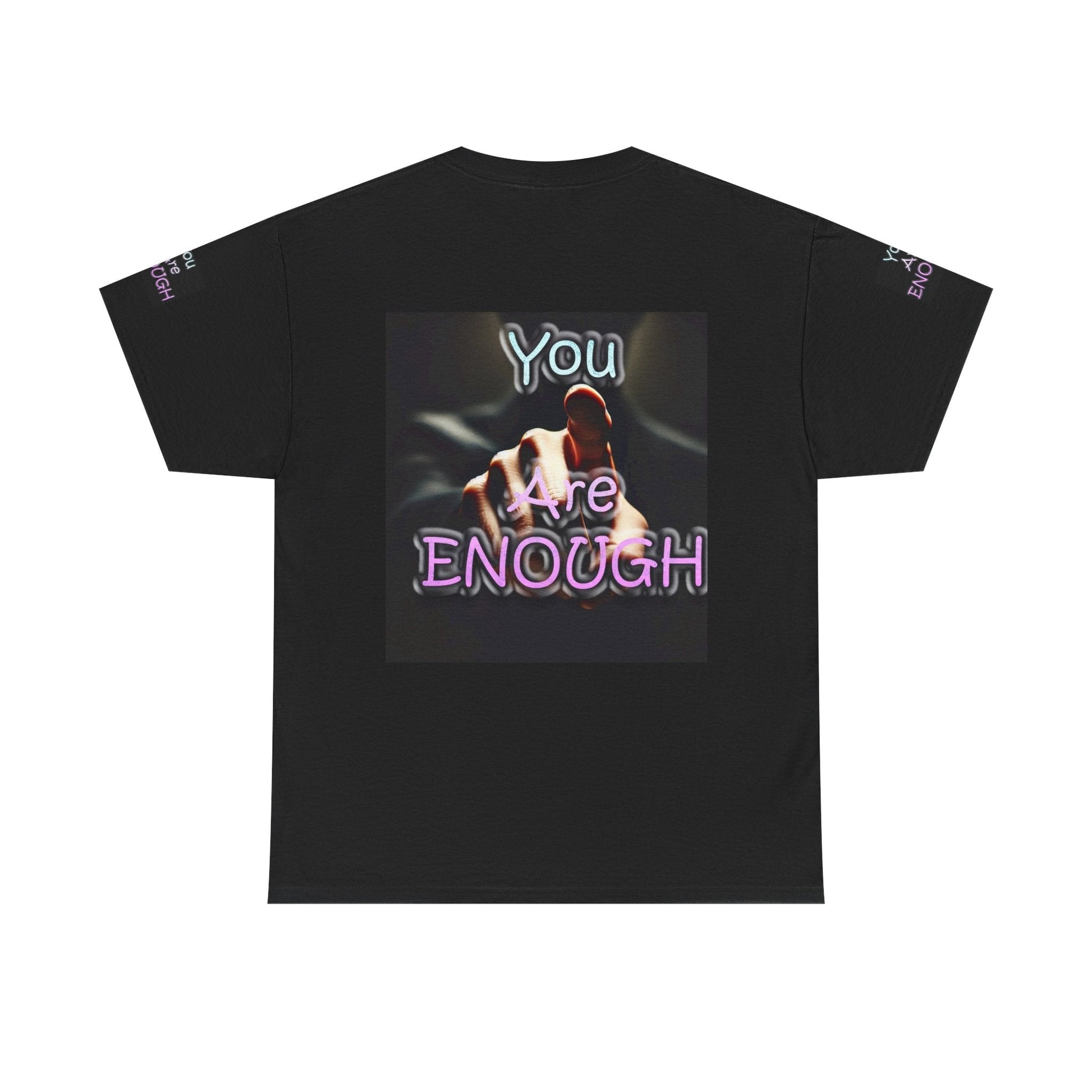 Unisex Heavy Cotton T-shirt - You Are Enough Premium Comfort & Timeless