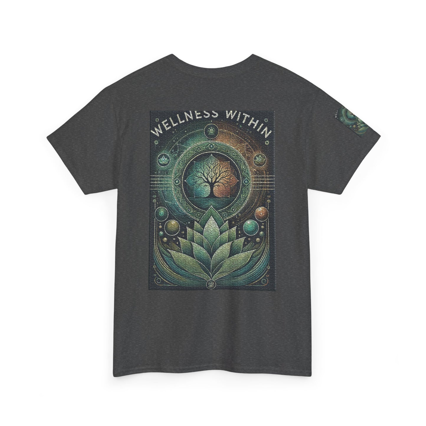 Unisex Heavy Cotton Tee " Wellness Within"