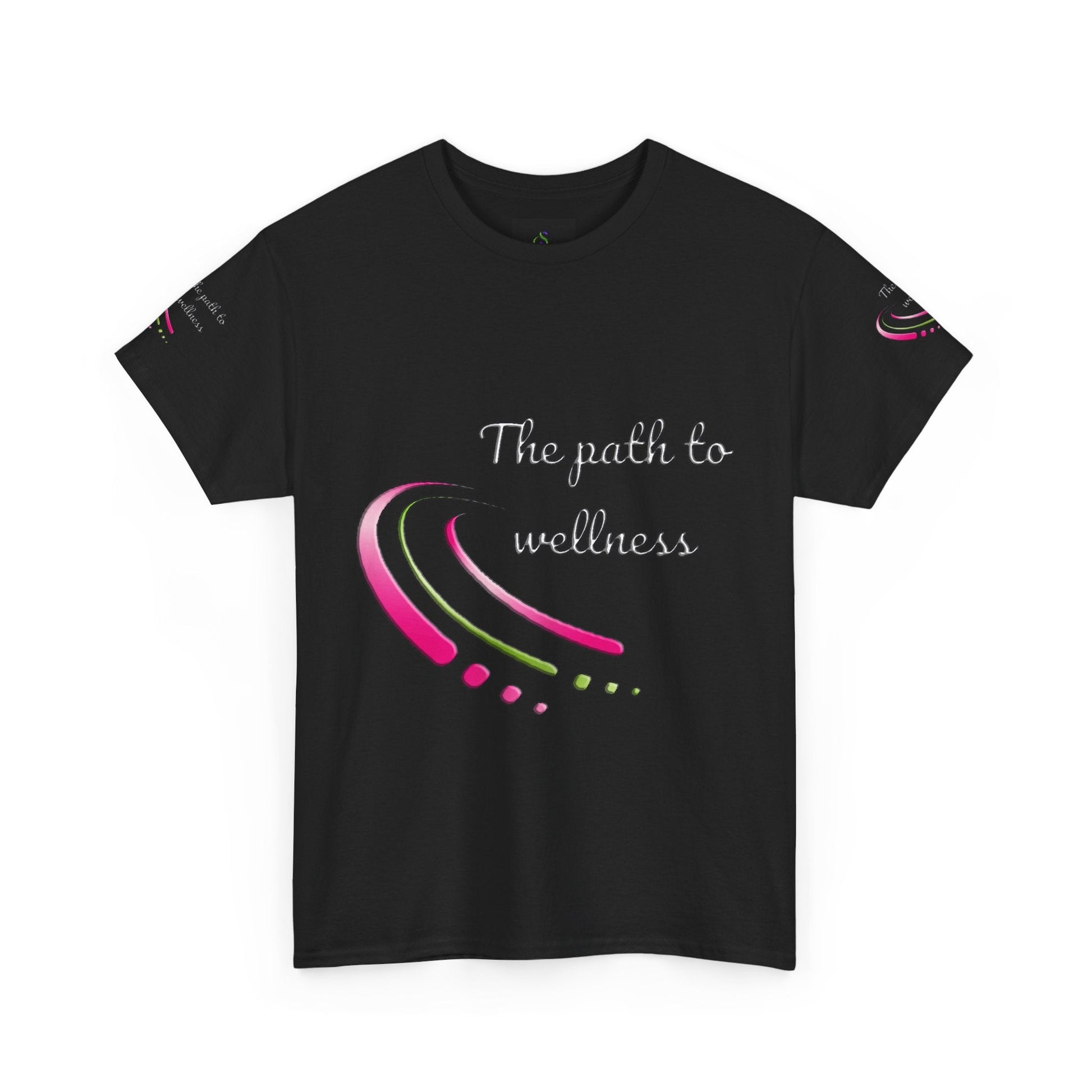 Unisex Welllness Heavy Cotton T-shirt - The Path To Wellness  Everyday