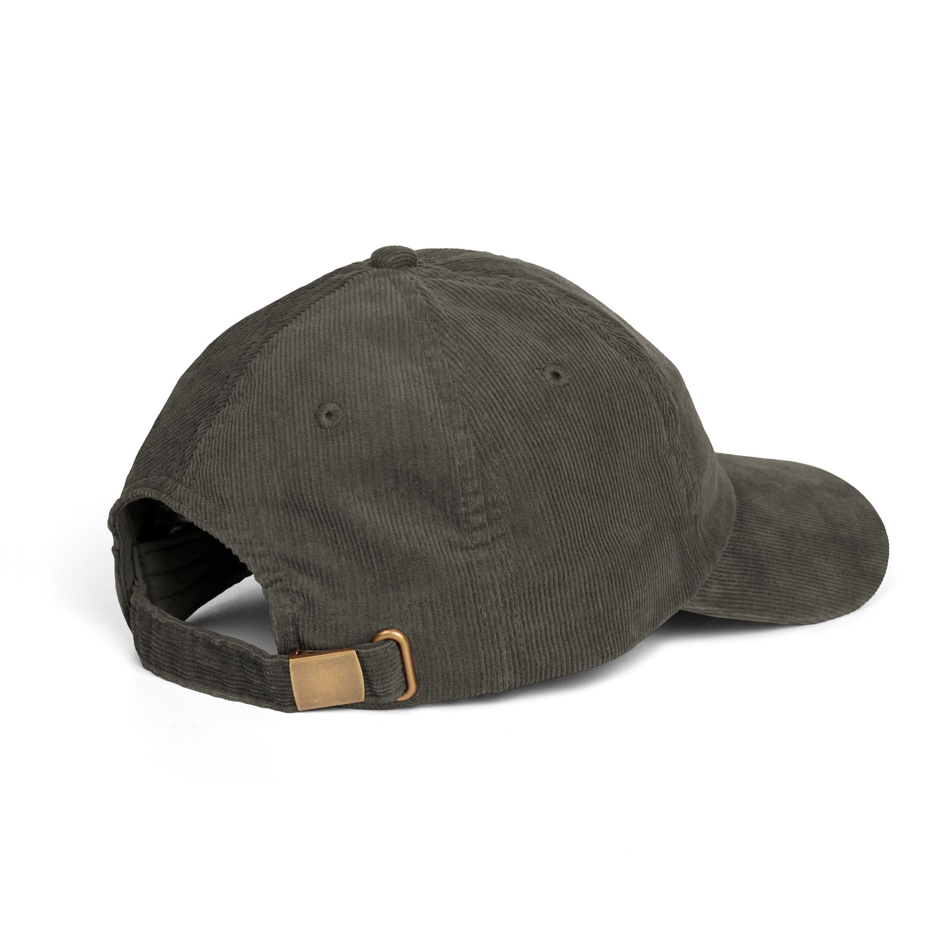 Vintage Corduroy Cap with Embroidery - Stylish Retro Hat for Every Occasion