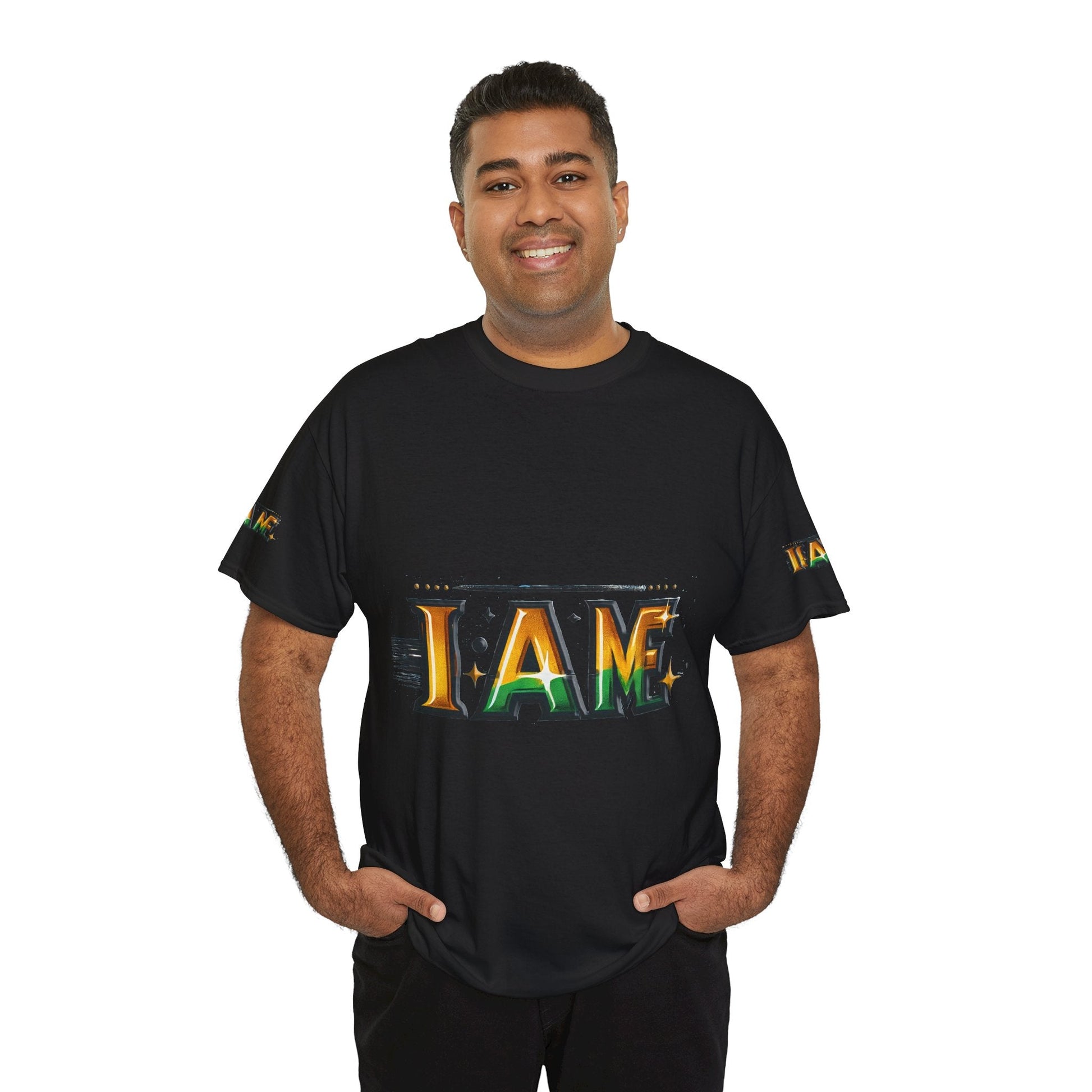 Unisex Heavy Cotton T-shirt - I Am Me - Classic Comfort, Everyday Style
