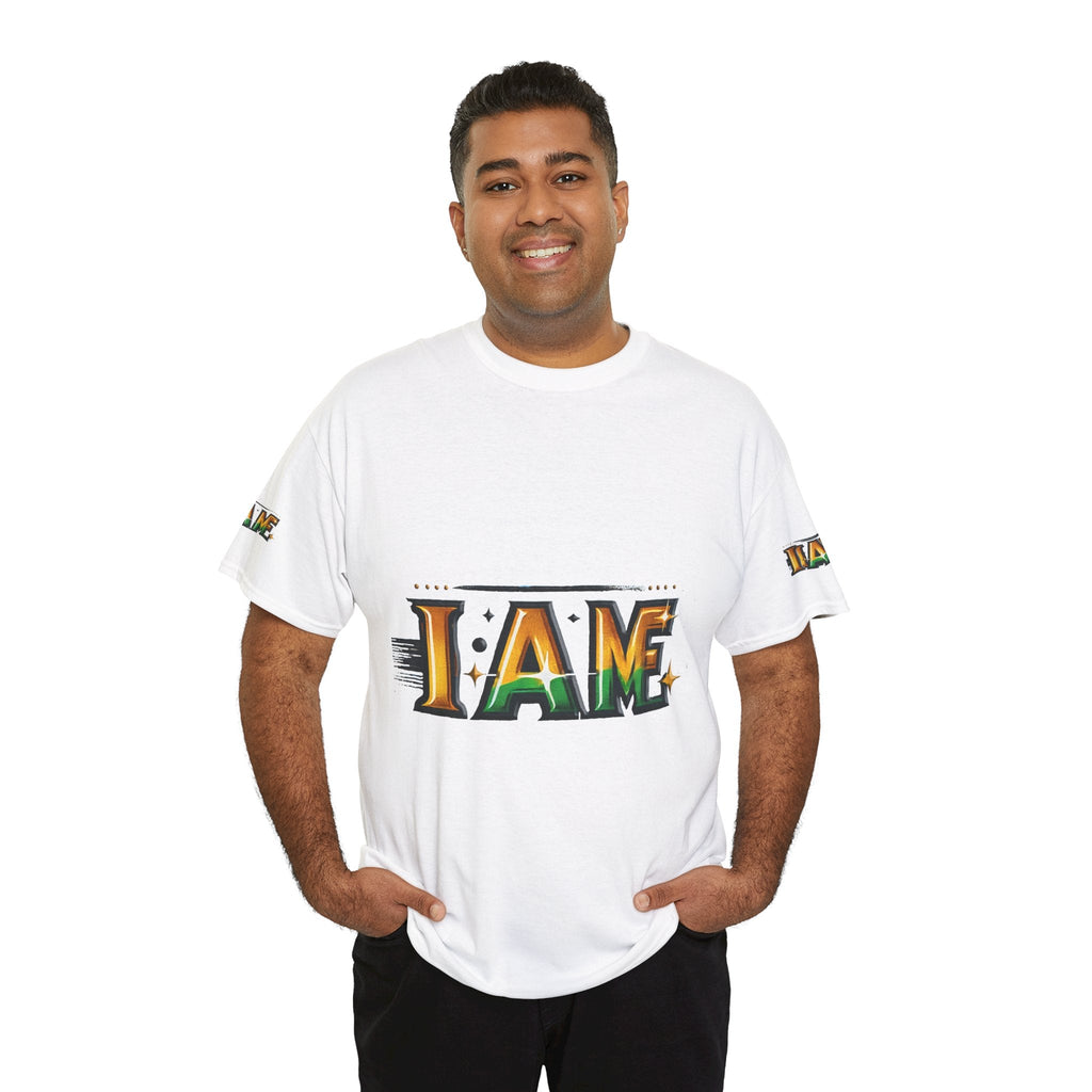 Unisex Heavy Cotton T-shirt - I Am Me - Classic Comfort, Everyday Style