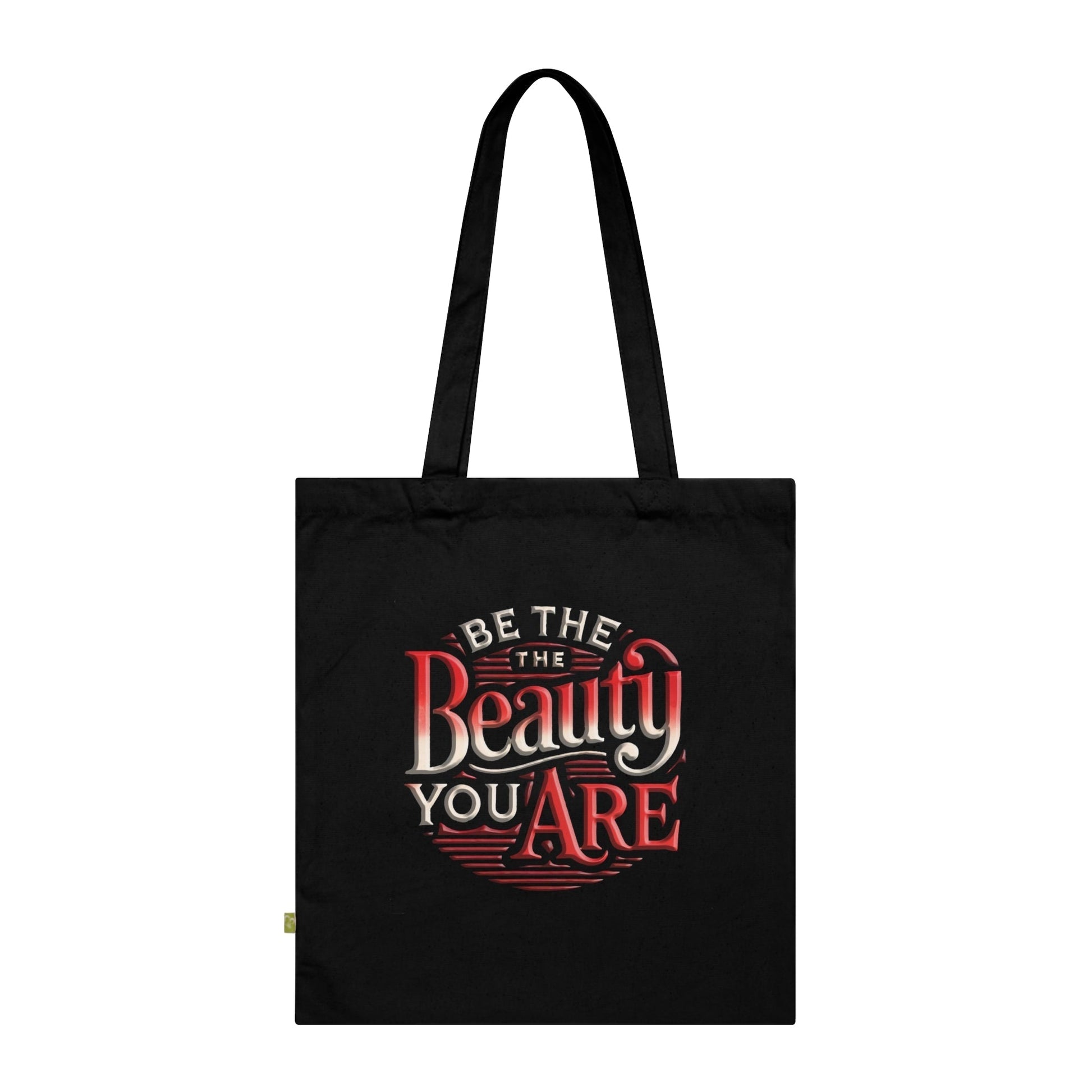 Stylish Organic Cotton Tote Bag –Be the Beauty  Eco-Friendly