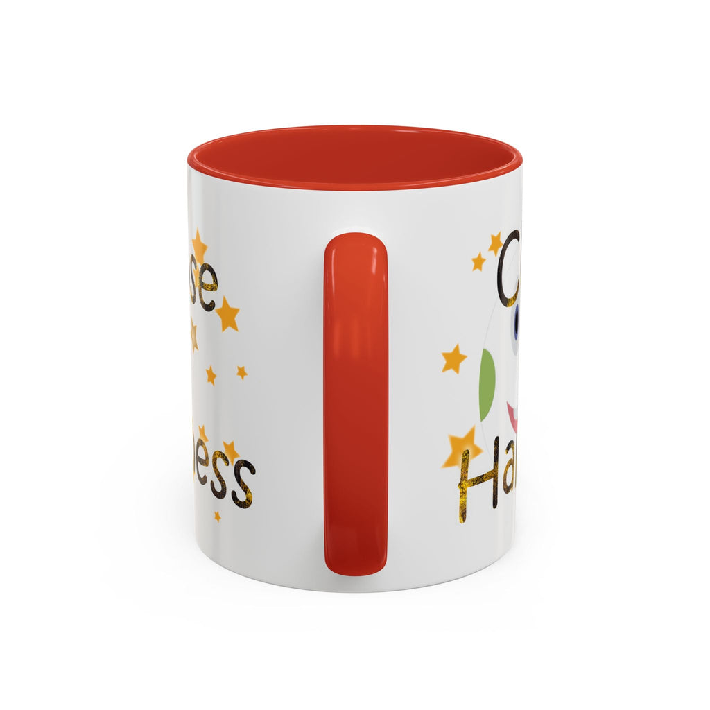 Accent Coffee Mug - Stylish Ceramic Mug 11 & 15oz Bold Color Contrast
