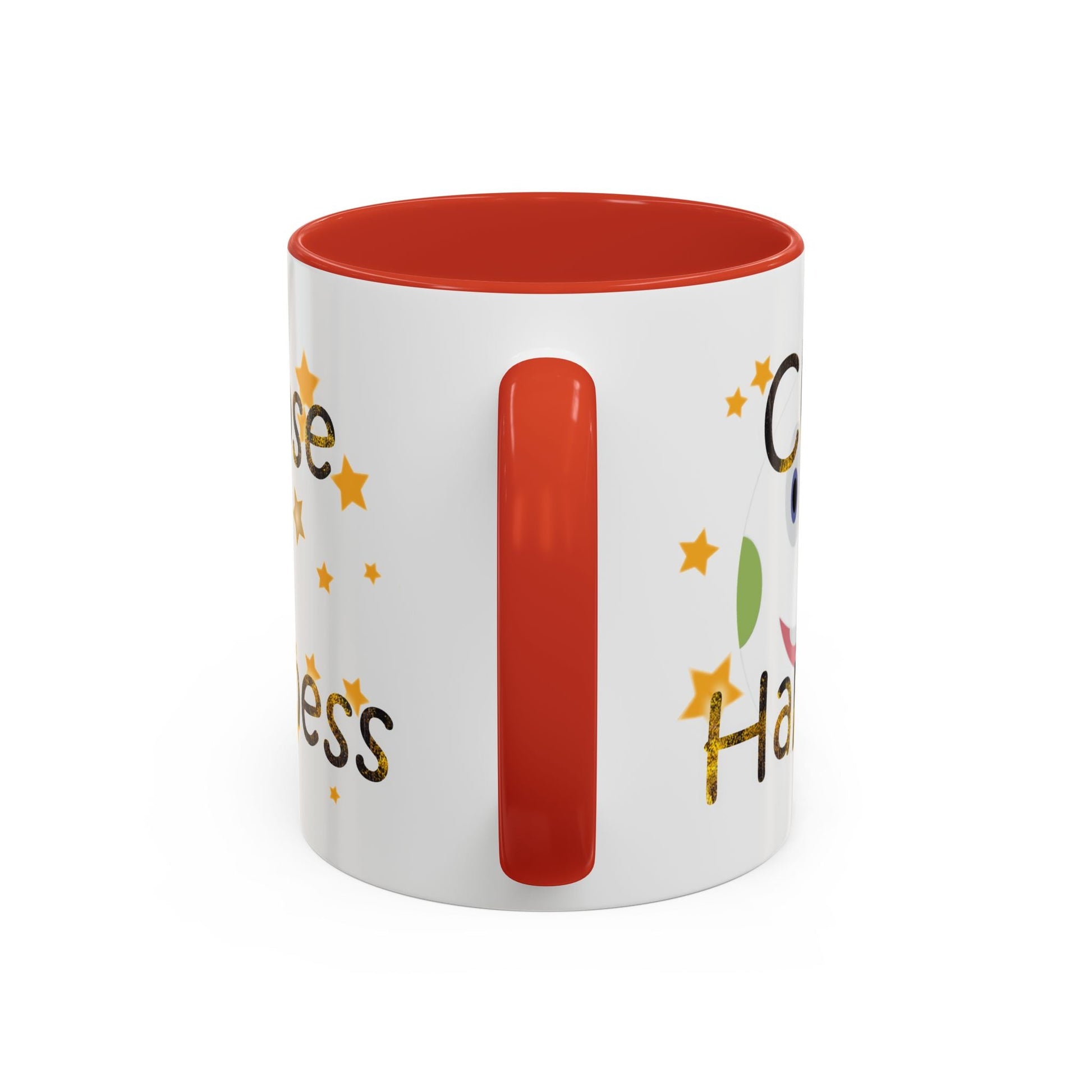 Accent Coffee Mug - Stylish Ceramic Mug 11 & 15oz Bold Color Contrast