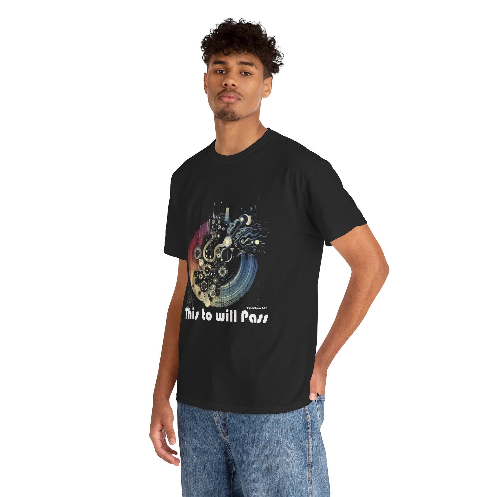 This Too Will Pass t-shirt and cap Color Bundle – Bright Comfort