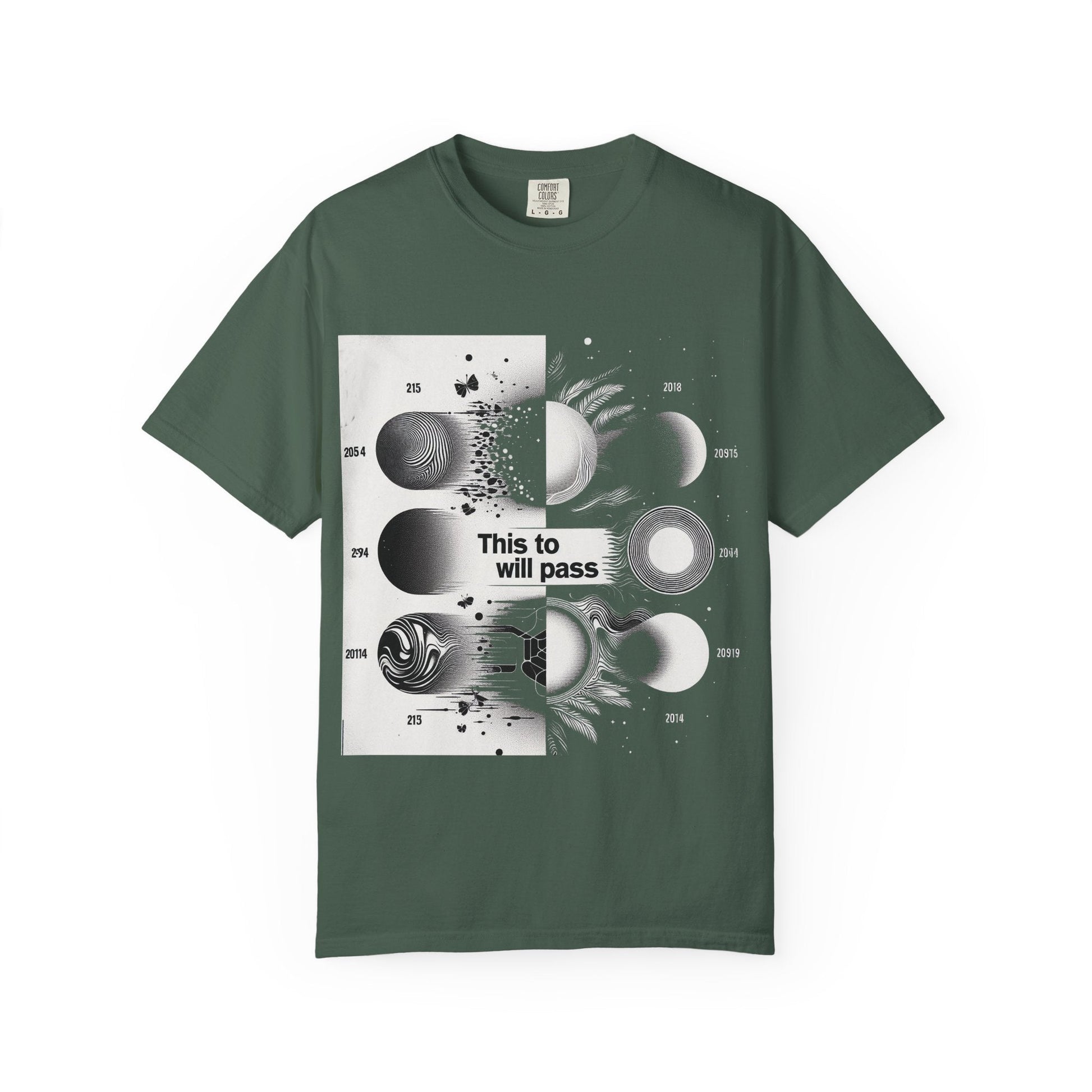 Unisex Garment-Dyed T-shirt This Too Shall Pass - Be Faithful