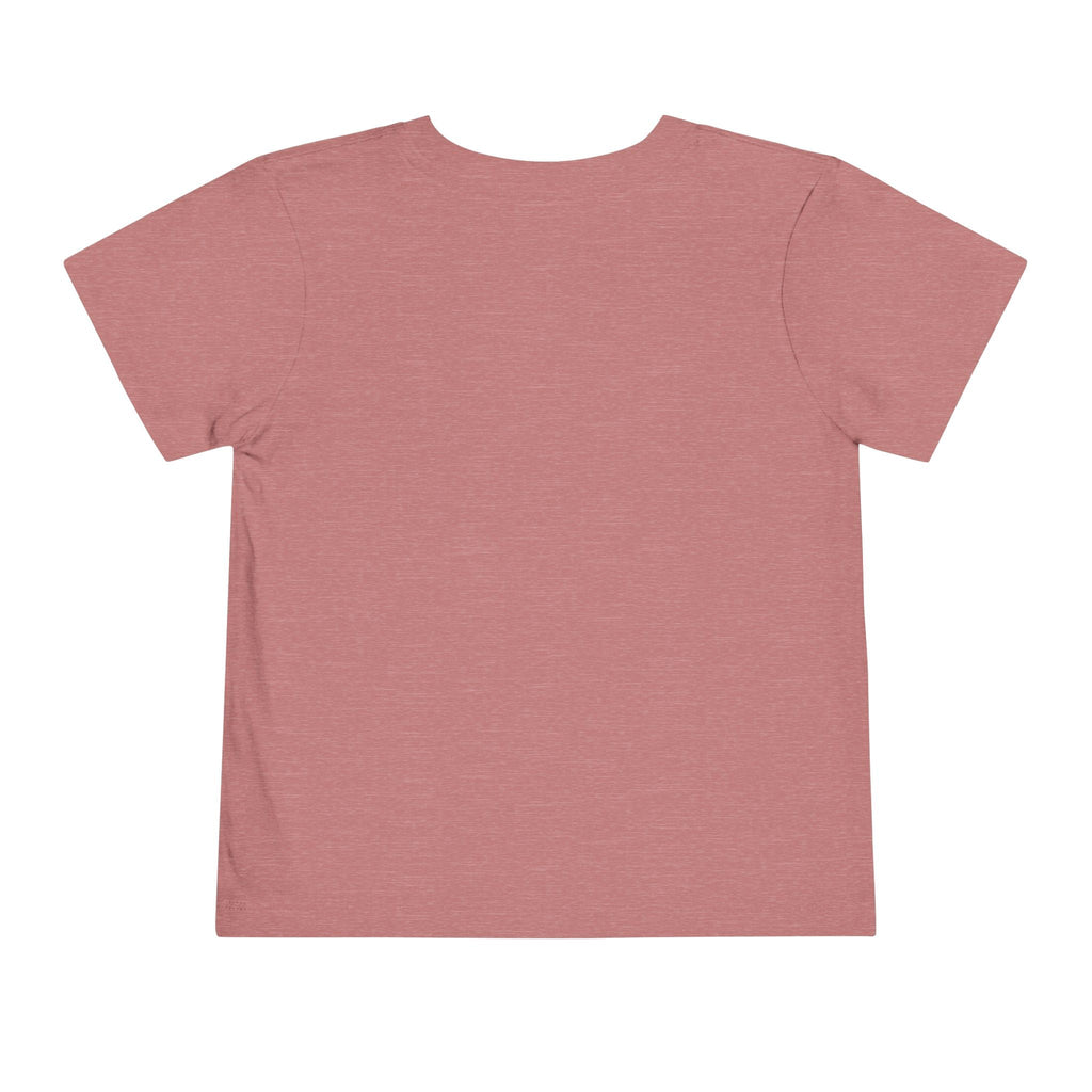 Eco-Friendly Toddler Short Sleeve T-shirt - with Nature Print