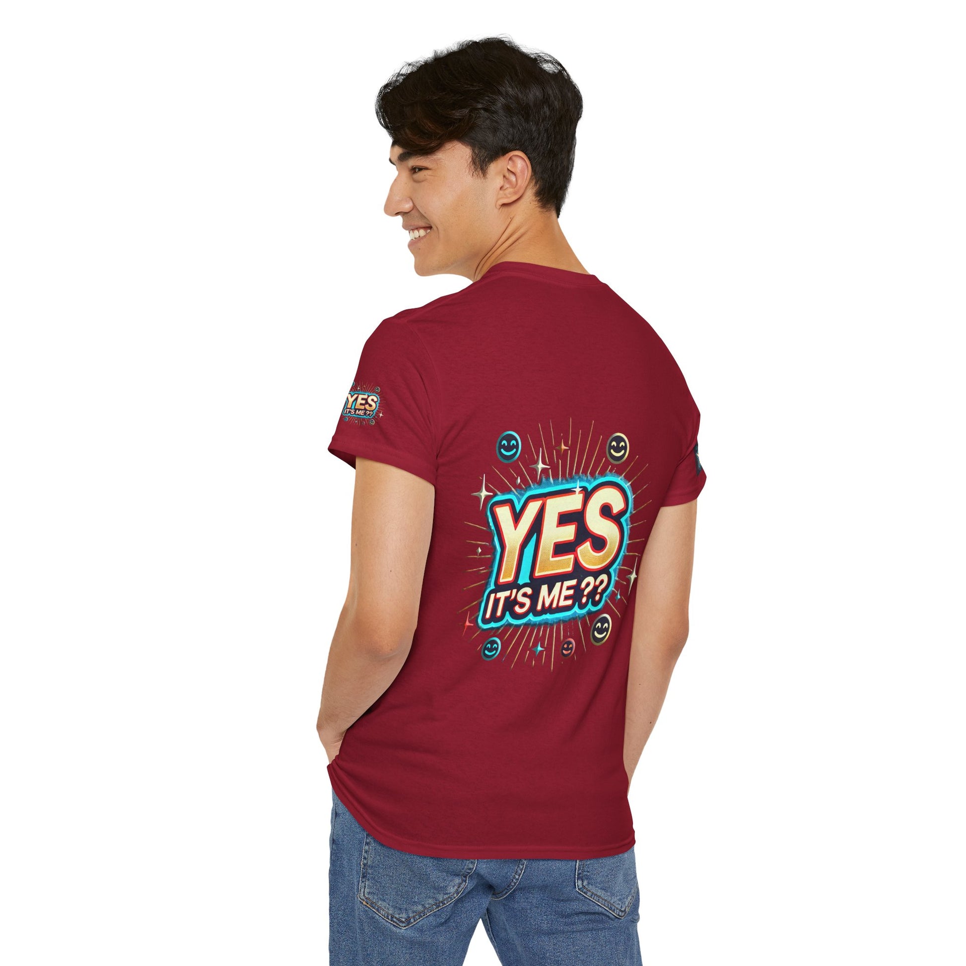 Unisex Heavy Cotton T-shirt Yes It's Me T-Shirt for Comfort